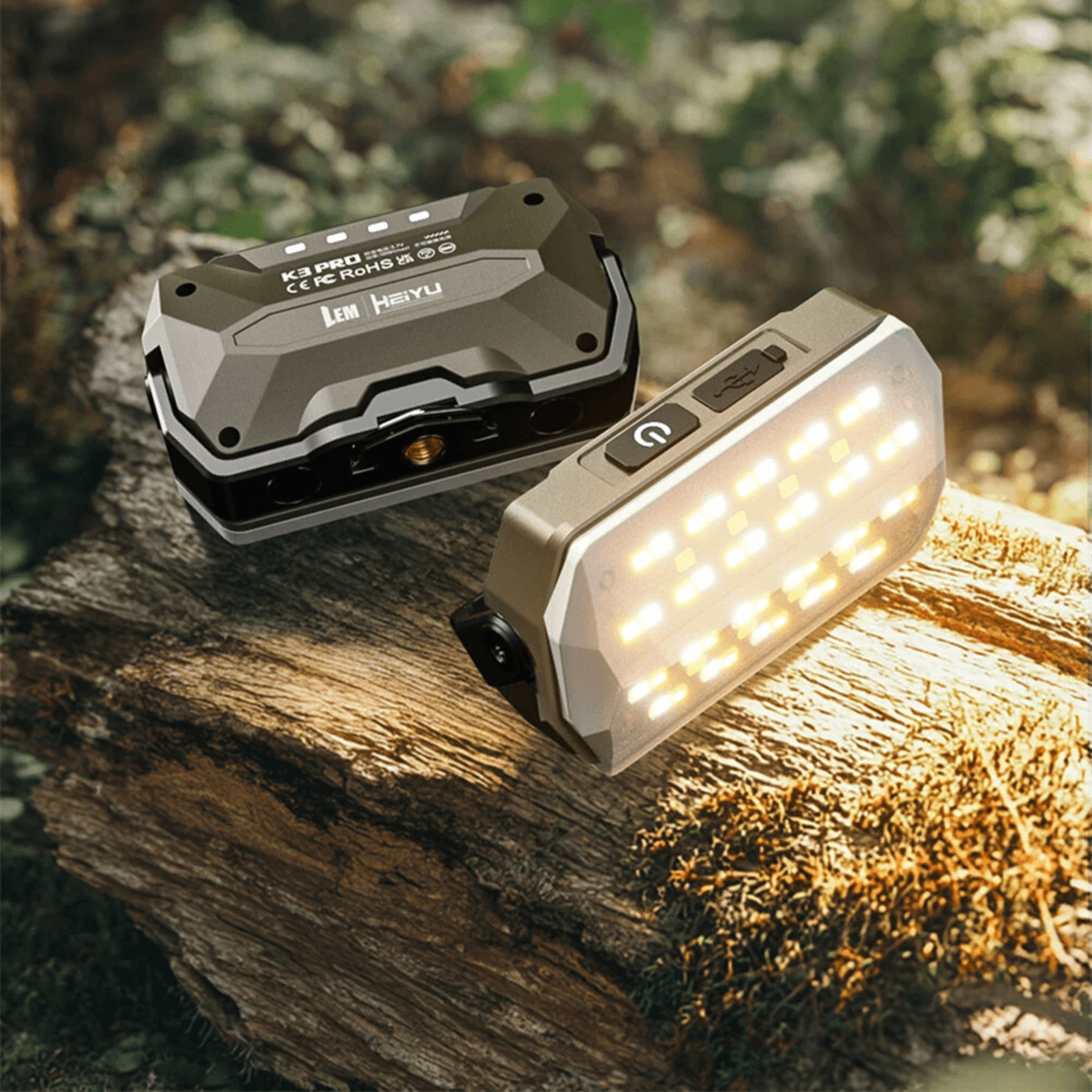 Rechargeable LED Camping Light Lumen Portable Outdoor Lantern 7