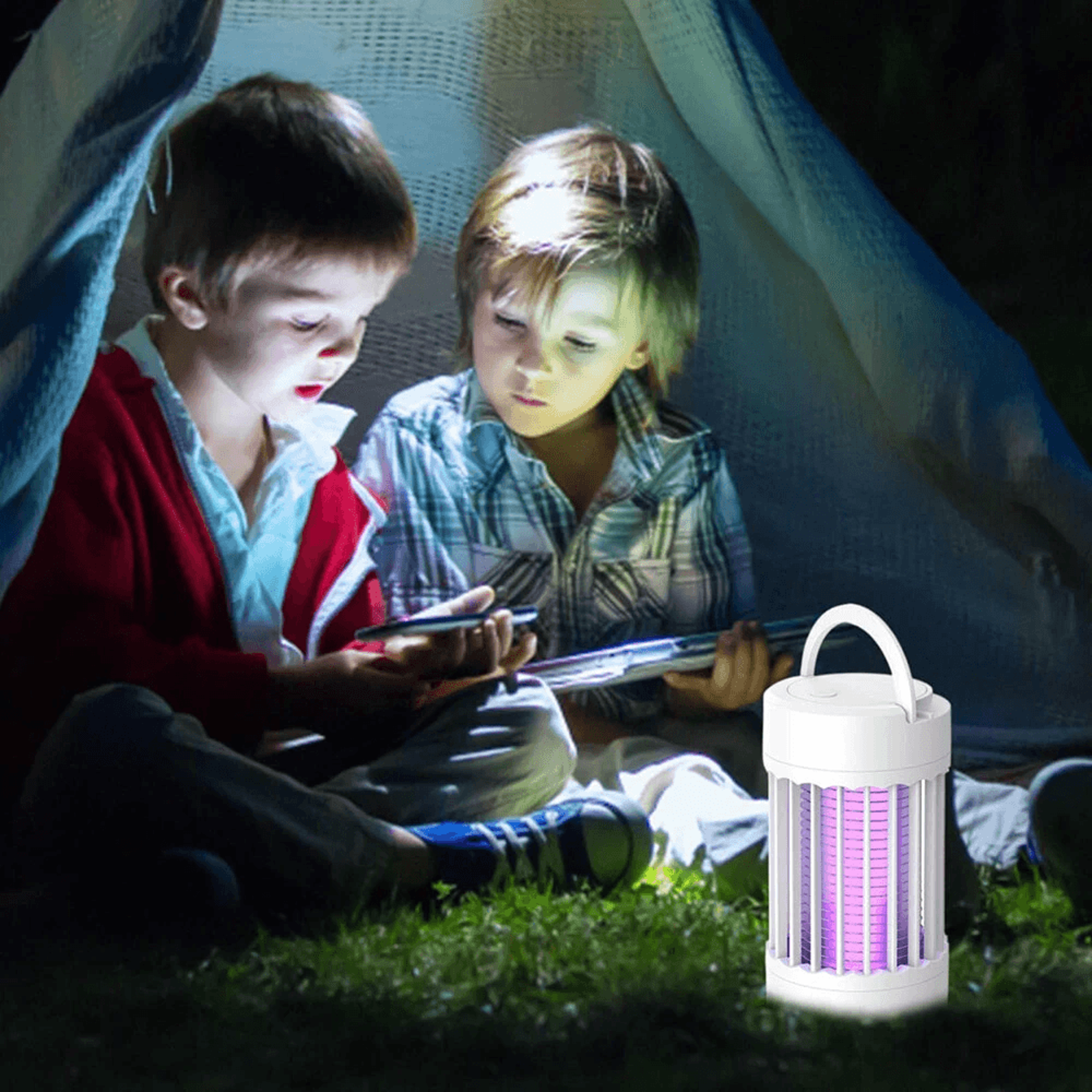 Portable USB Rechargeable Mosquito Zapper Night Light 5