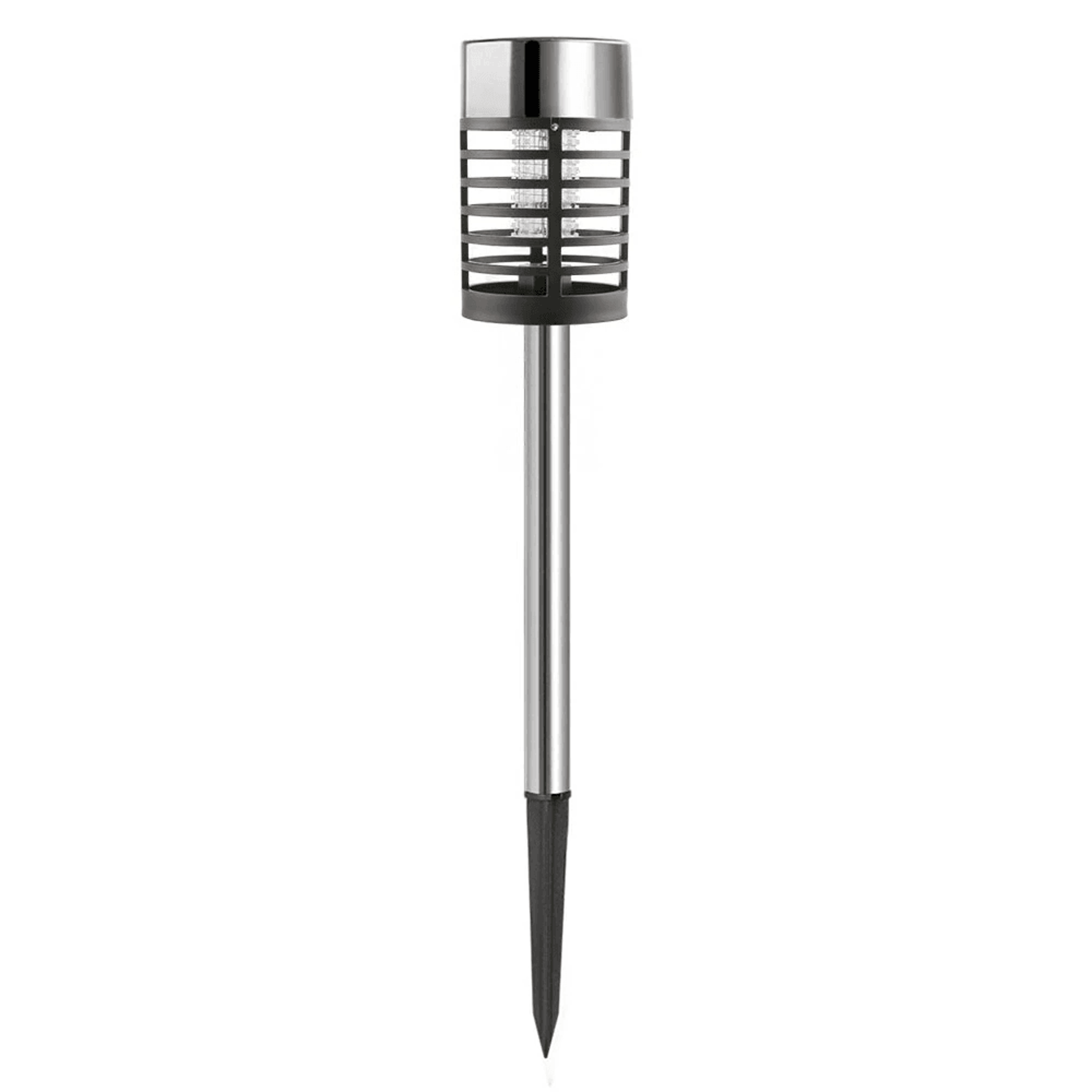 Solar Mosquito Zapper Lights With UV LED And Ground Stakes 0