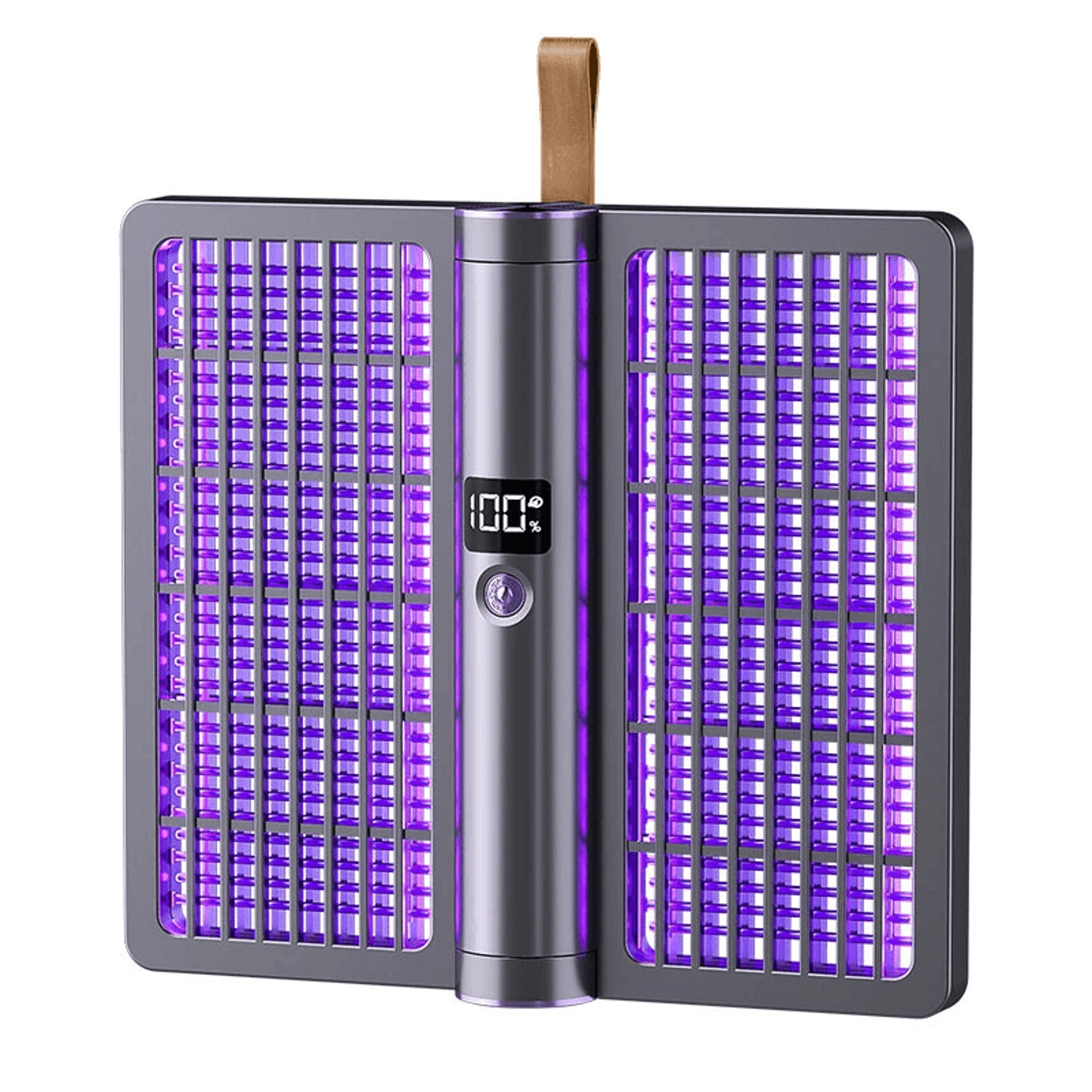 Rechargeable Electric Mosquito Swatter With UV Bug Zapper And LED Display 0