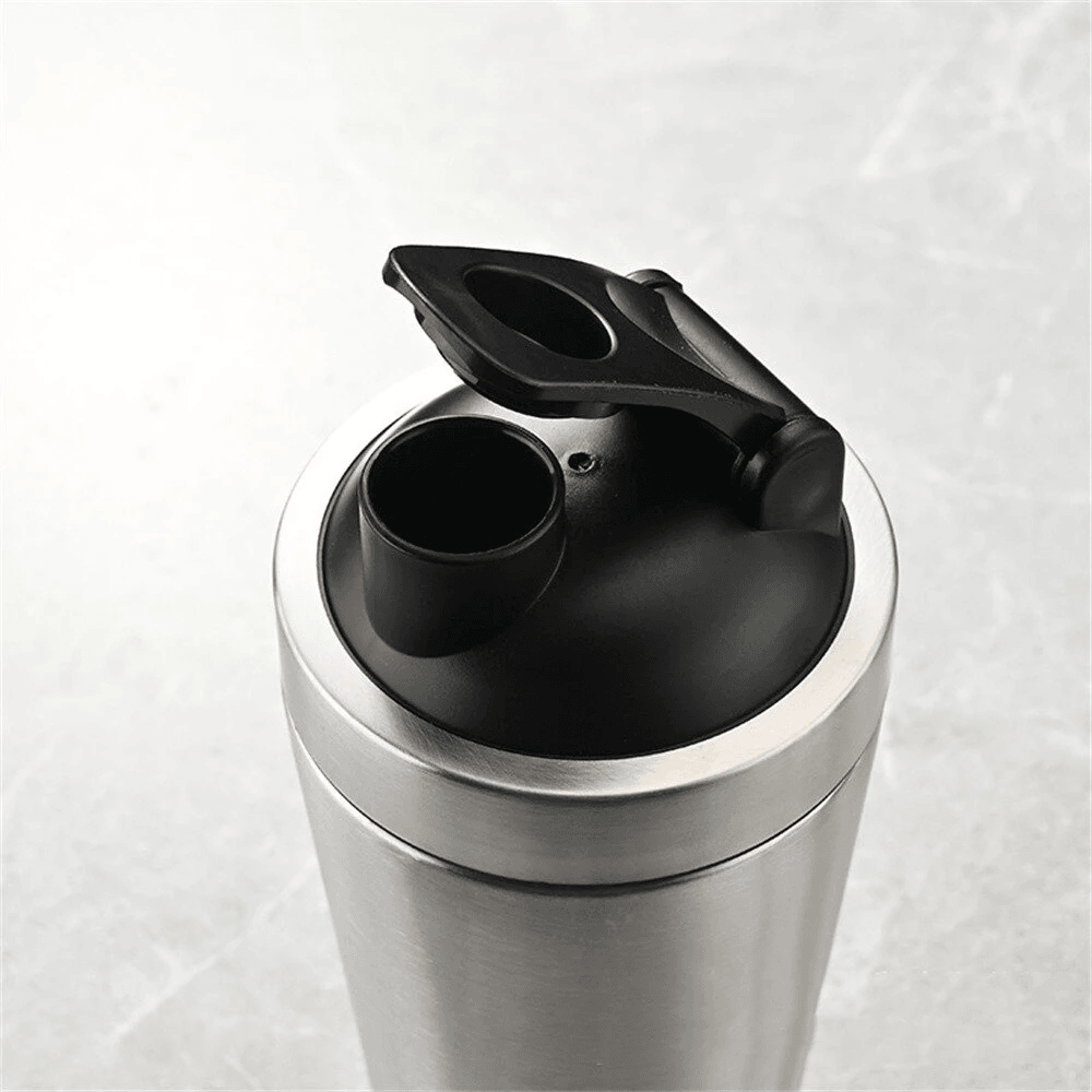 Stainless Steel Protein Shaker Cup With Plus Capacity 7