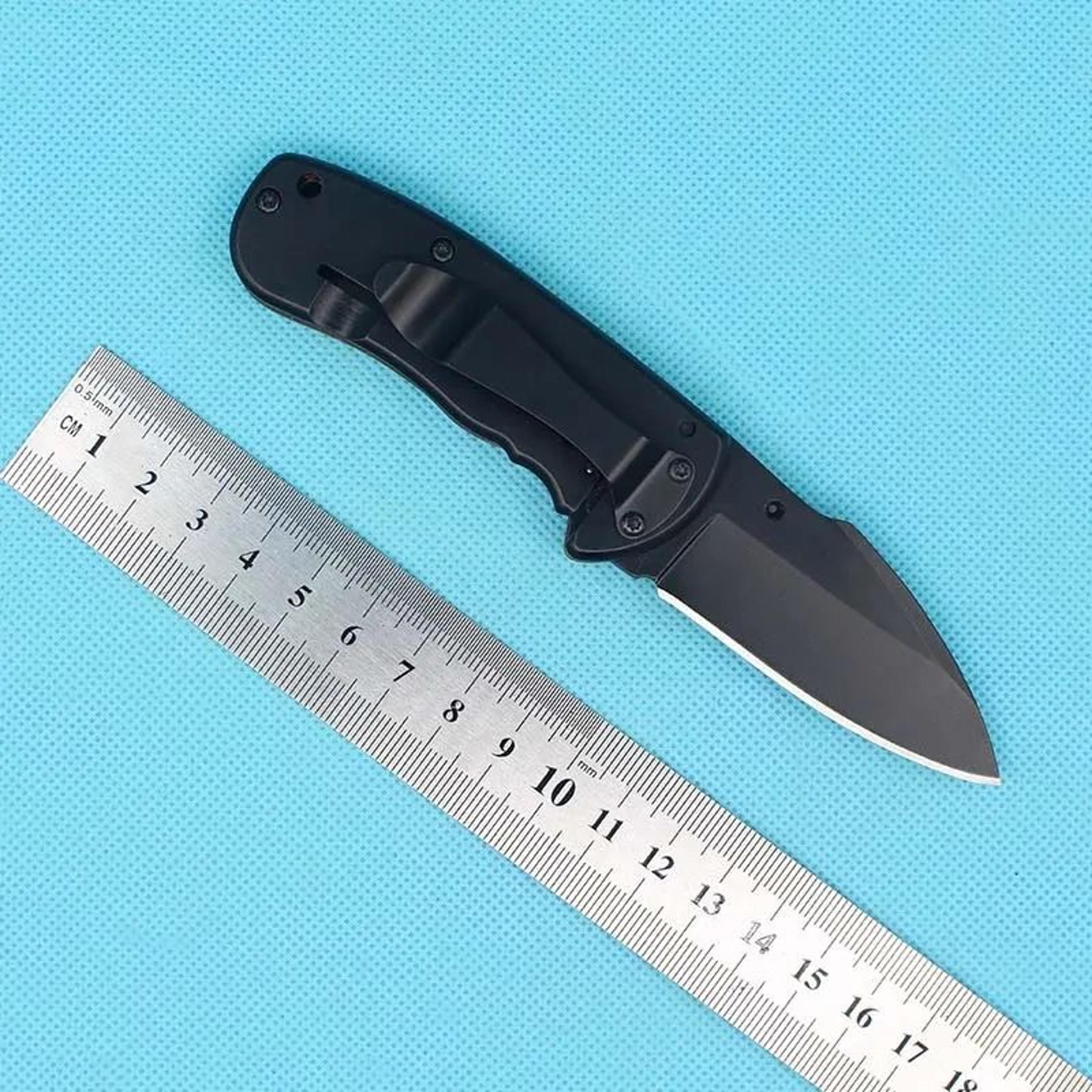 Folding Pocket Knife With Stainless Steel Blade And Wood Handle 5