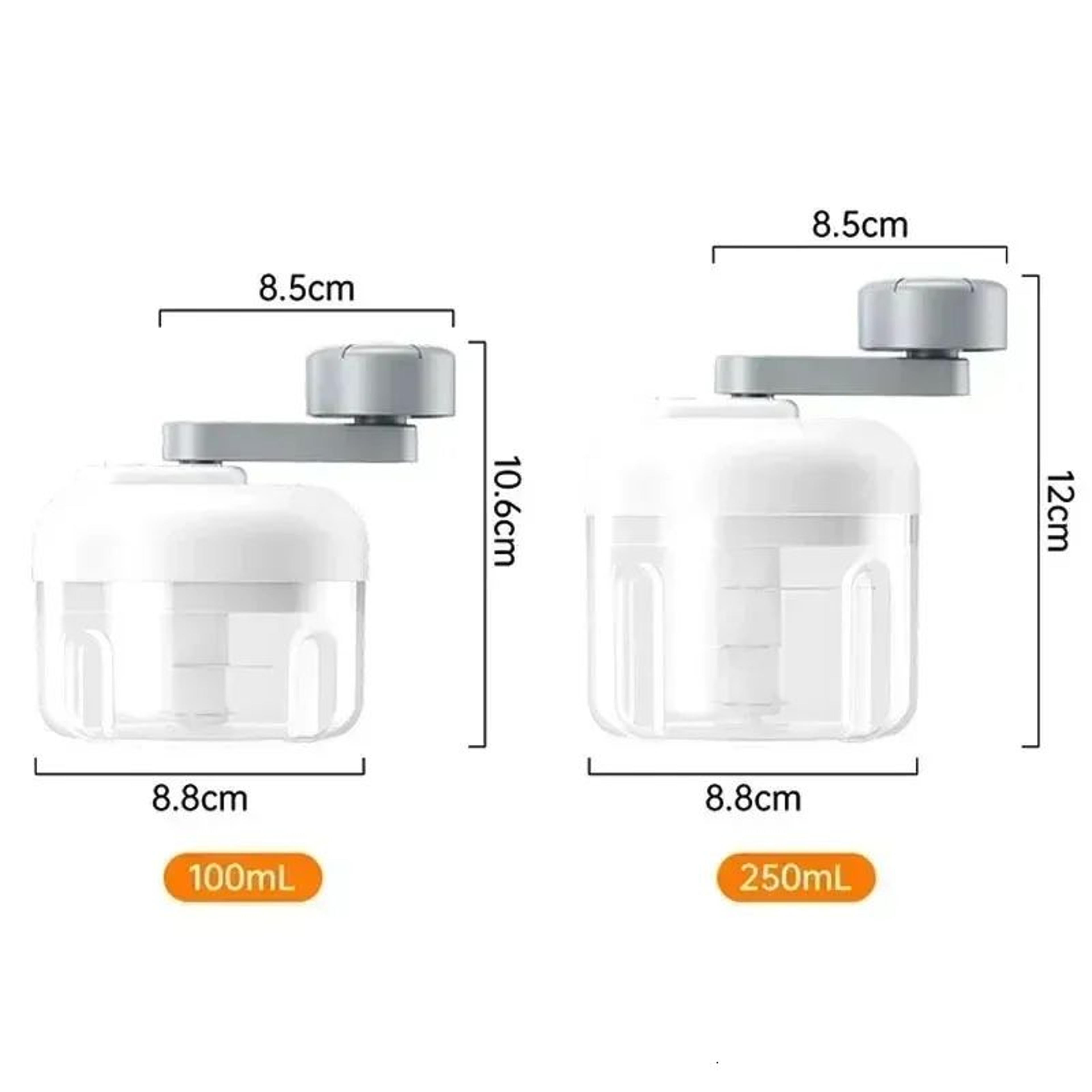 Multifunctional Vegetable Chopper With Alloy Blades For Garlic Mincing And Food Preparation 5