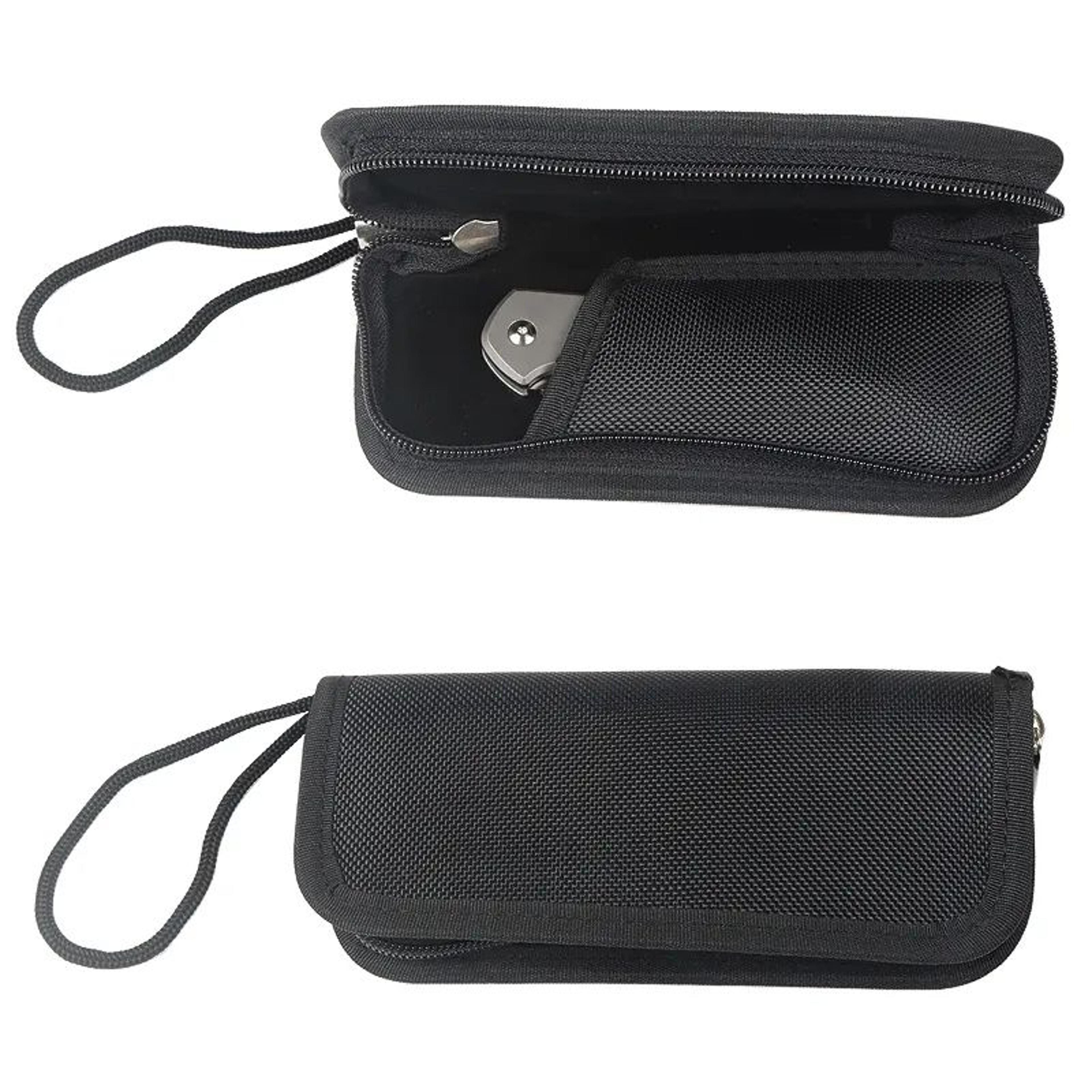 Folding Pocket Knife With Satin Blade And Titanium Alloy Handle 2