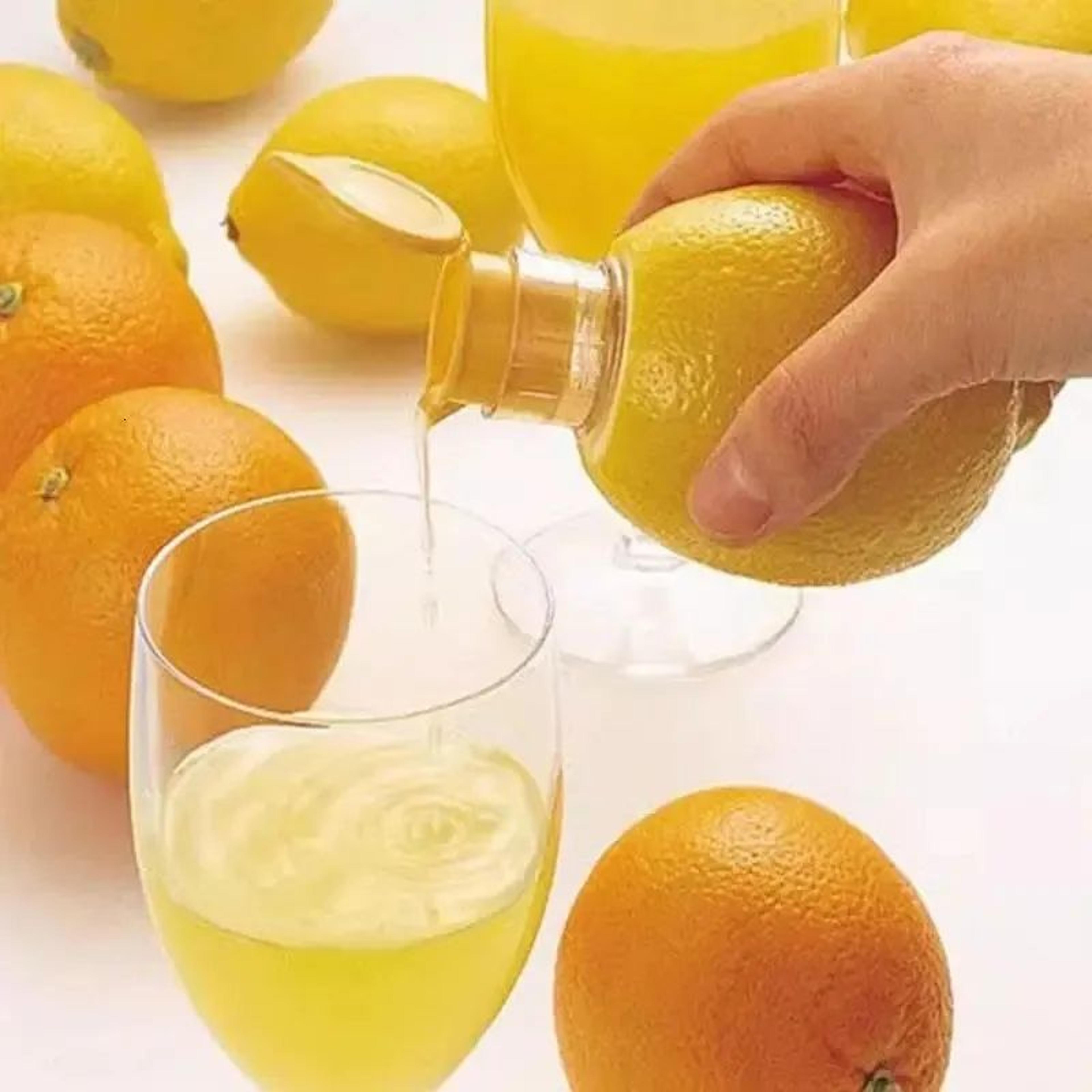 Manual Lemon Juicer Portable Mini Citrus Squeezer With Built In Filter 1