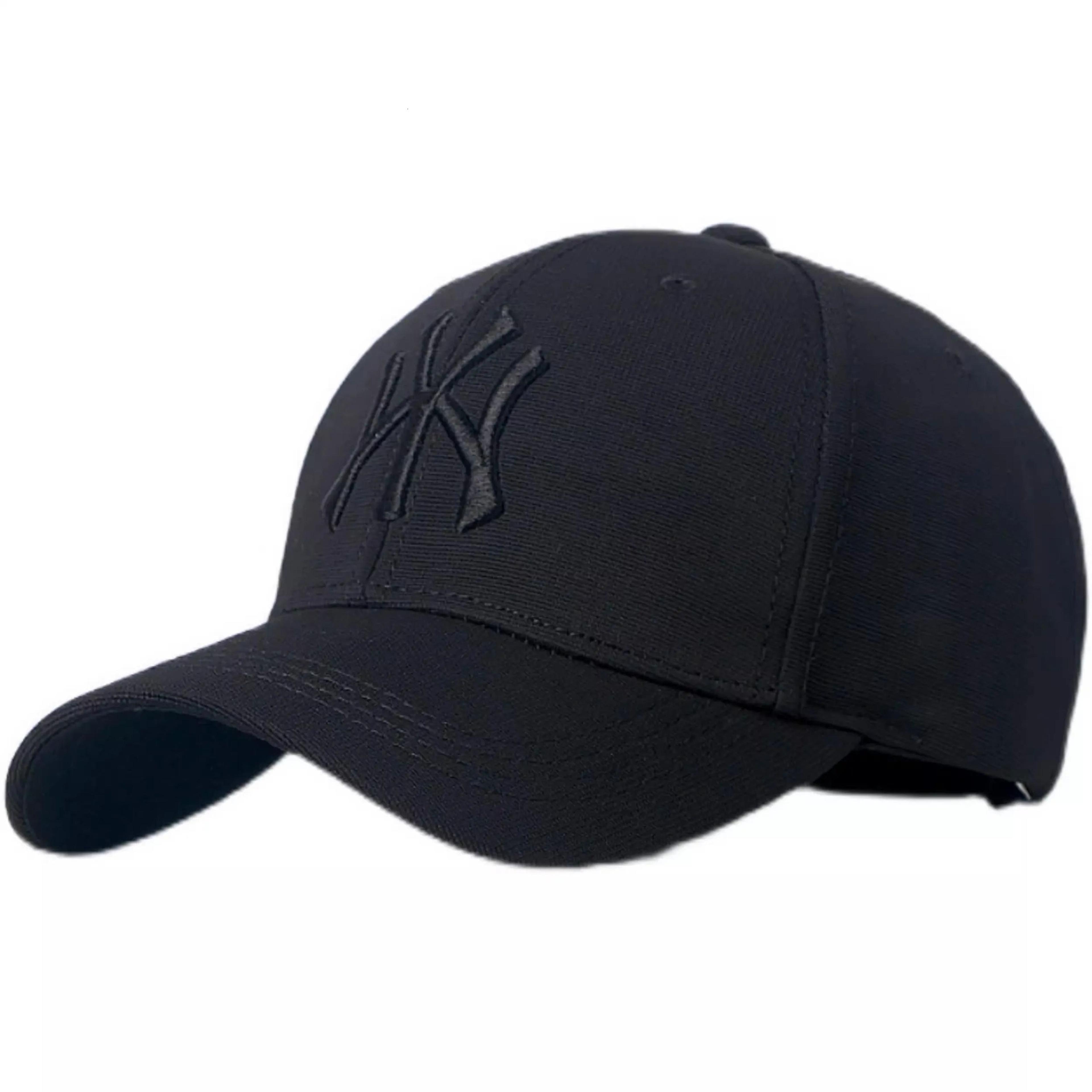 unisex embroidered letter baseball cap with adjustable strap and breathable fabric