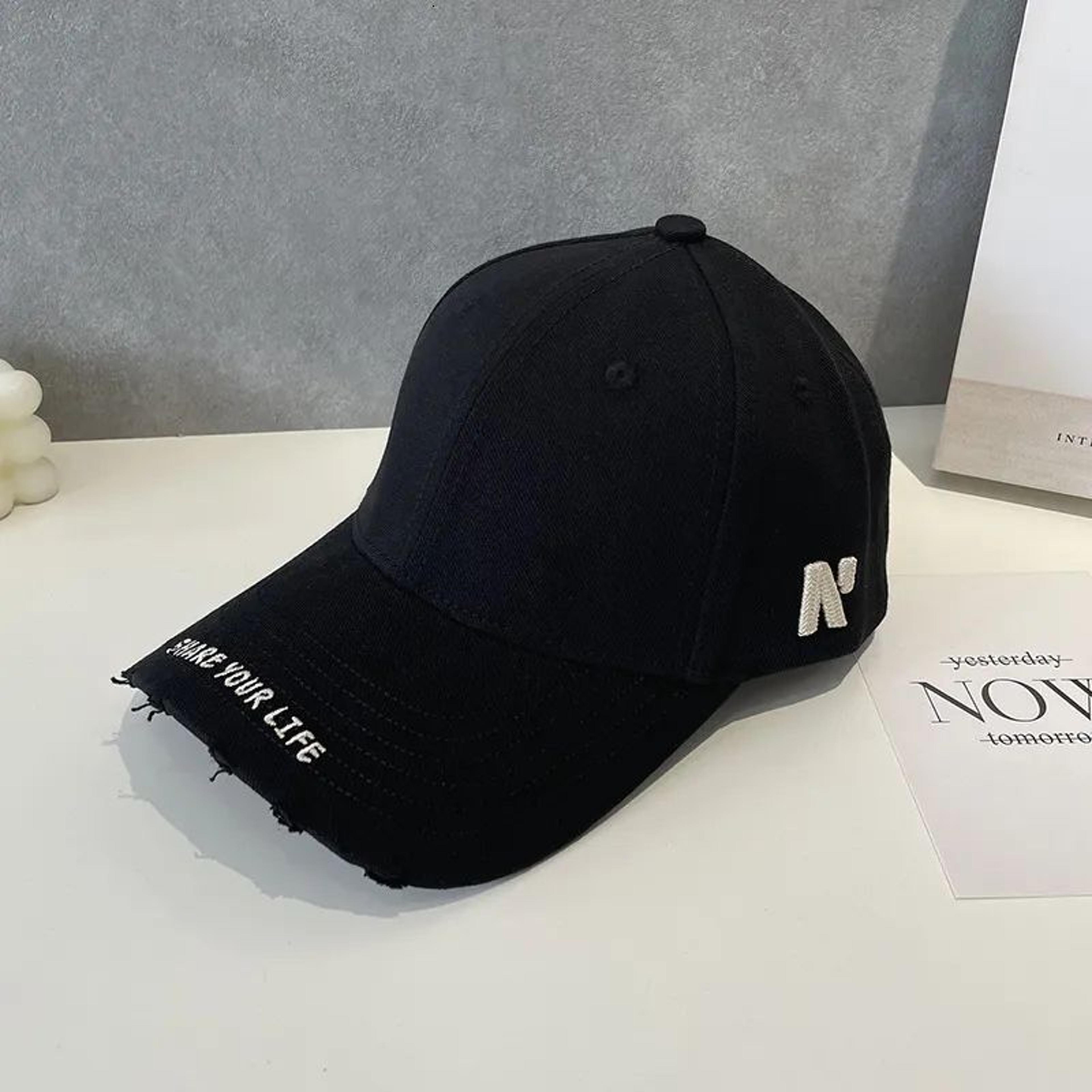Adjustable Denim Baseball Cap With Side Embroidery And Ventilation Holes 5