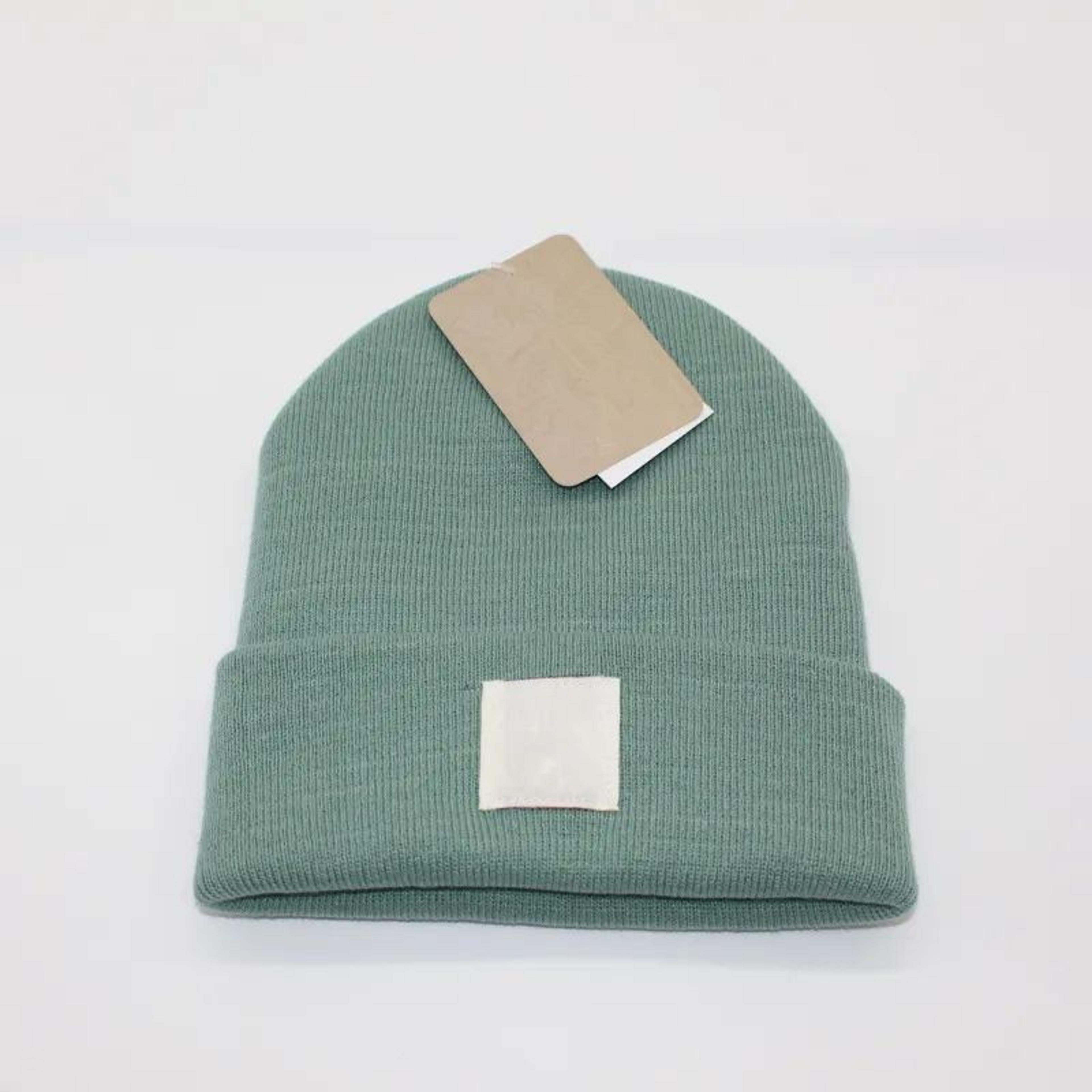 Unisex Winter Knit Beanie Hat With Double Layer Warmth And Folded Cuff 7