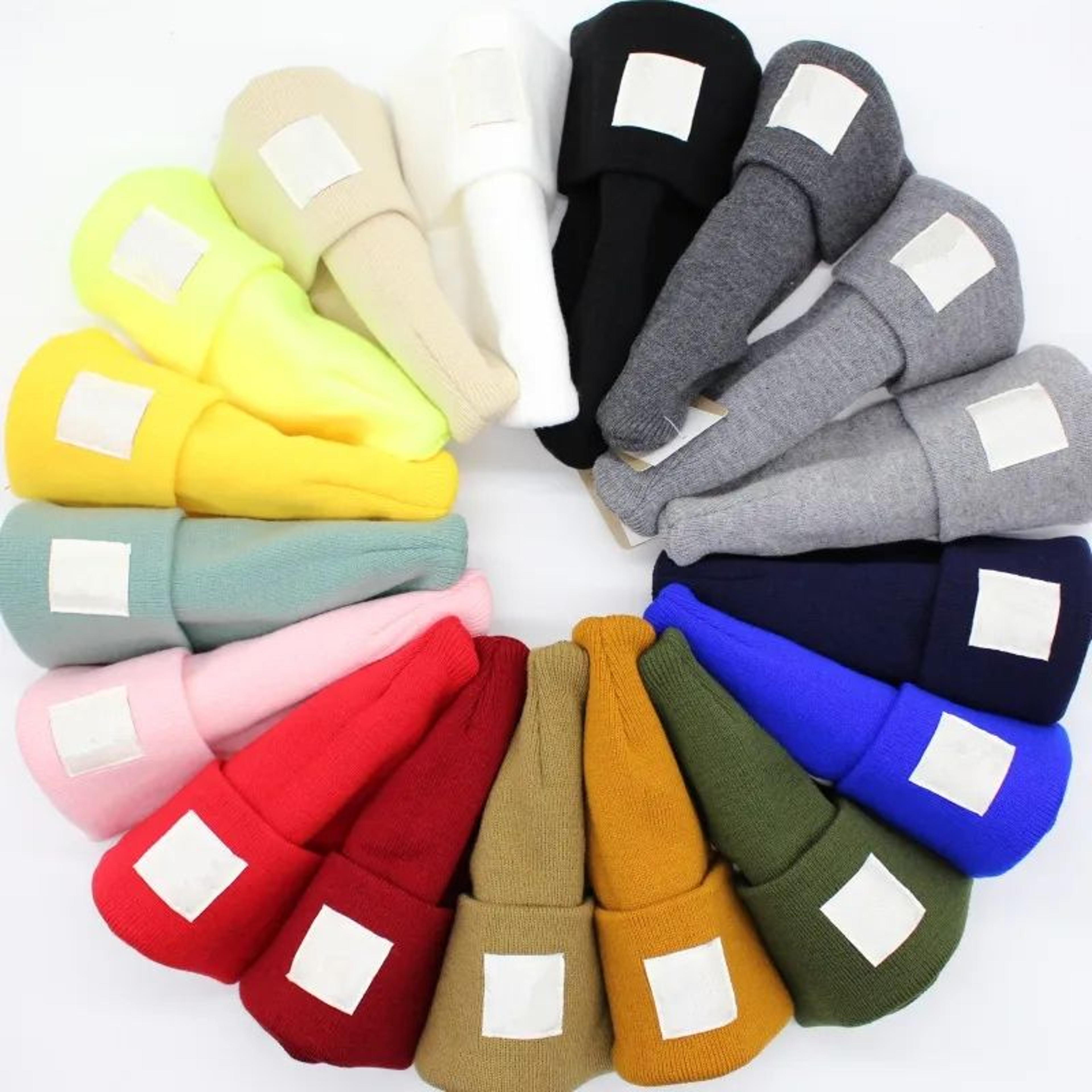 Unisex Winter Knit Beanie Hat With Double Layer Warmth And Folded Cuff 0