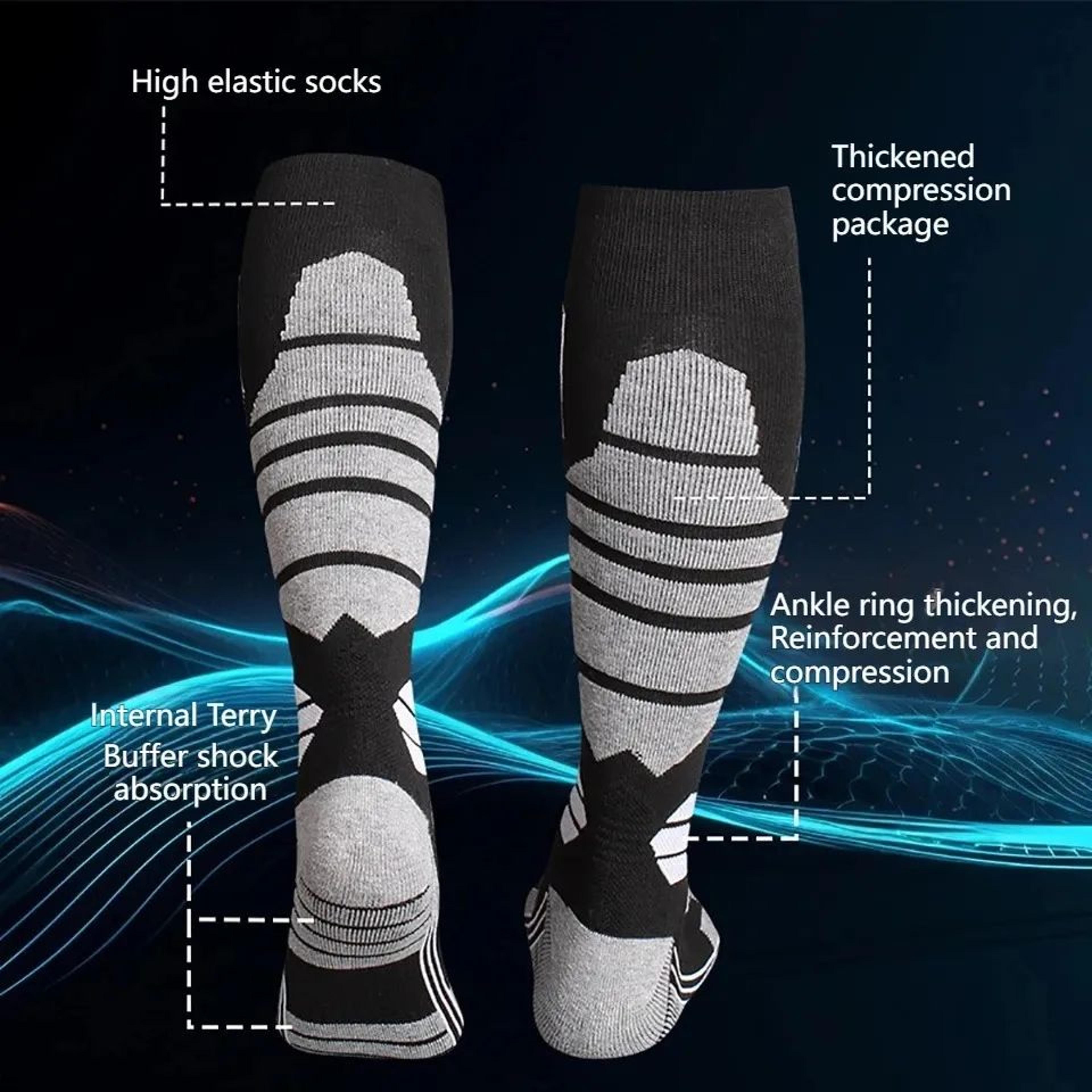 Winter Warm Ski Socks Thickened Unisex Socks For Skiing And Hiking 3