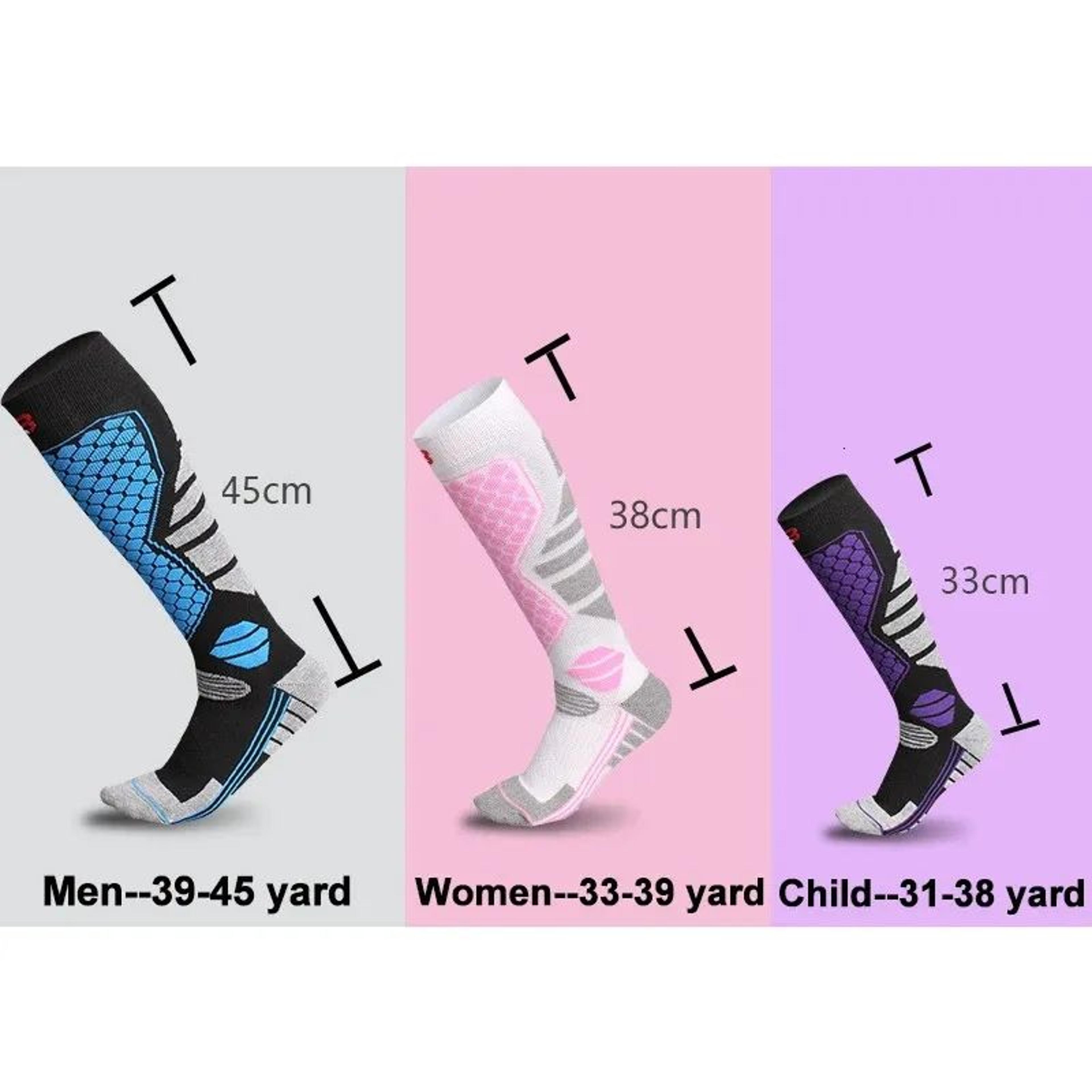 Winter Warm Ski Socks Thickened Unisex Socks For Skiing And Hiking 5