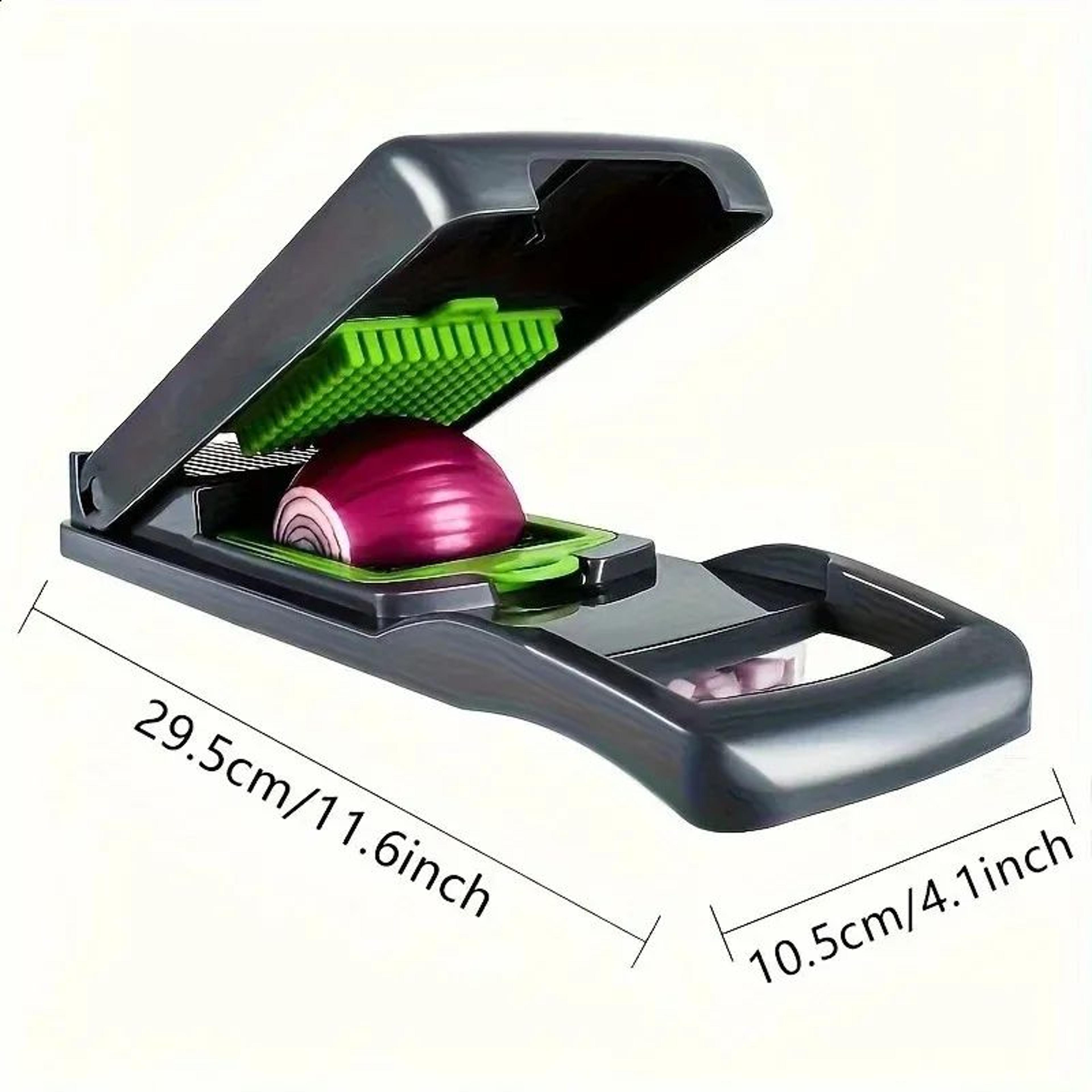 Multifunctional Vegetable Cutter And Dicer With Stainless Steel Blades 4