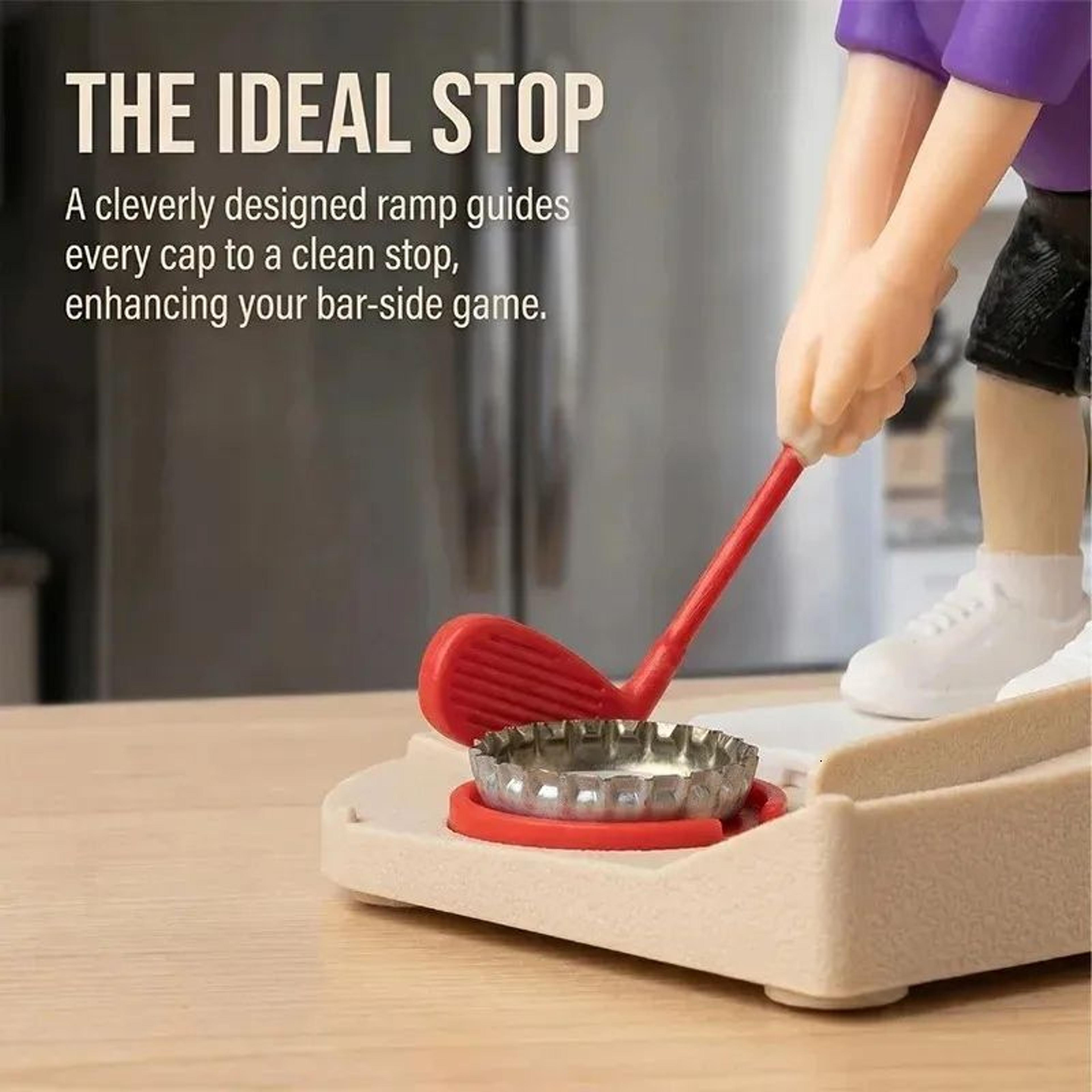 Golf Player Bottle Opener With Cap Launcher For Parties And Camping 3