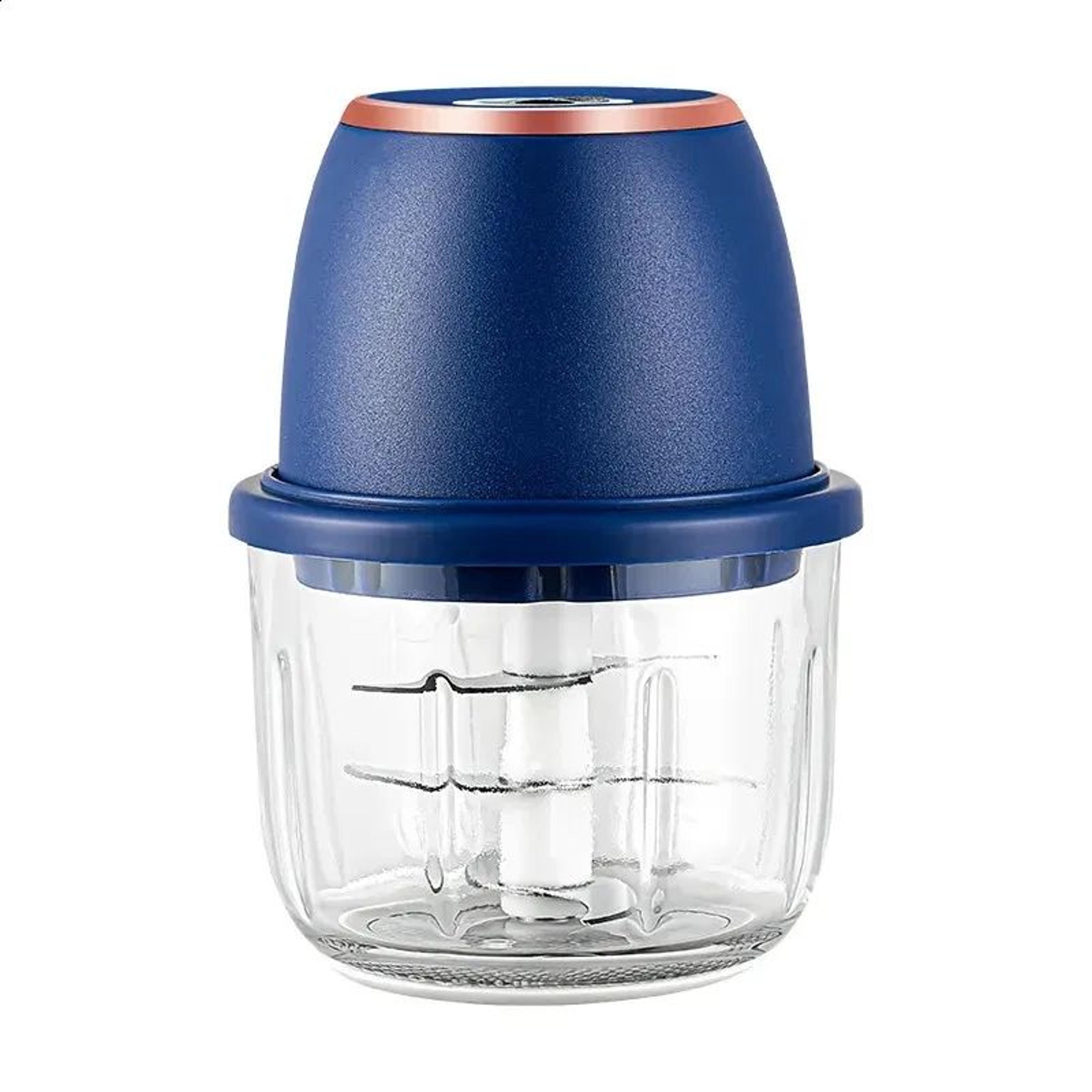 electric food chopper usb rechargeable mini meat grinder with blades