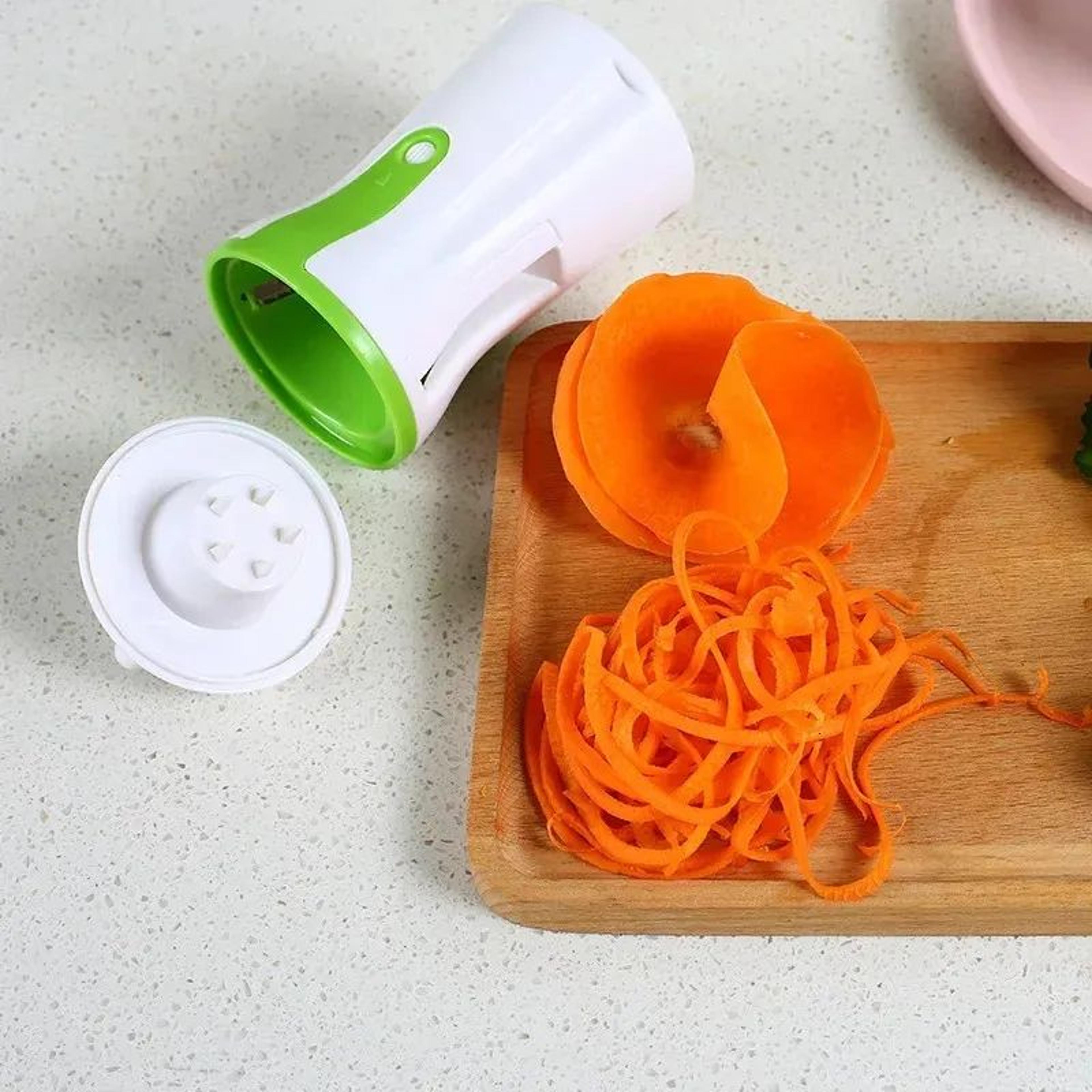 Vegetable Spiralizer With Stainless Steel Blade For Zucchini Carrots And Cucumbers 3