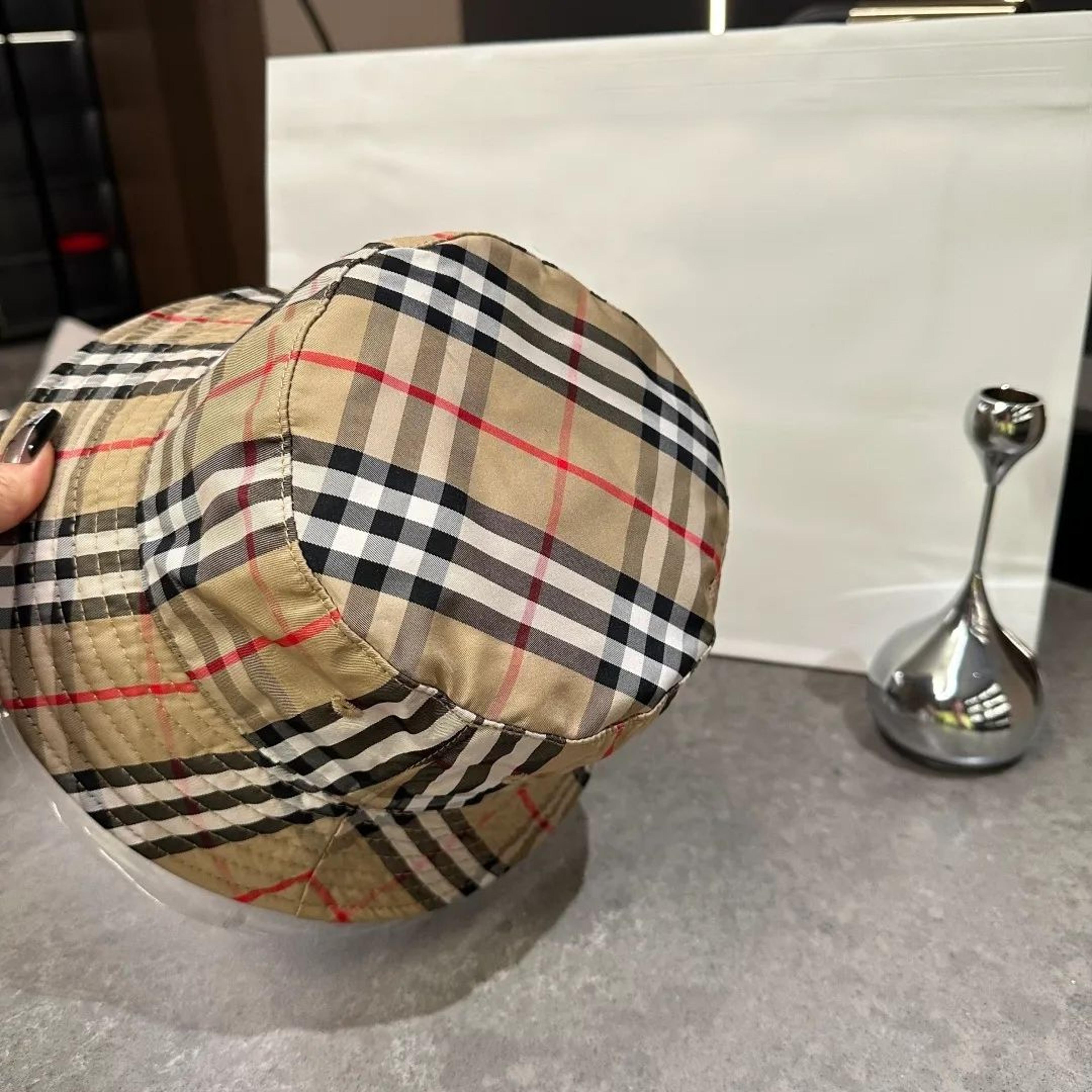 Wide Brim Bucket Hat With Striped Design For Summer Outdoor Wear 3