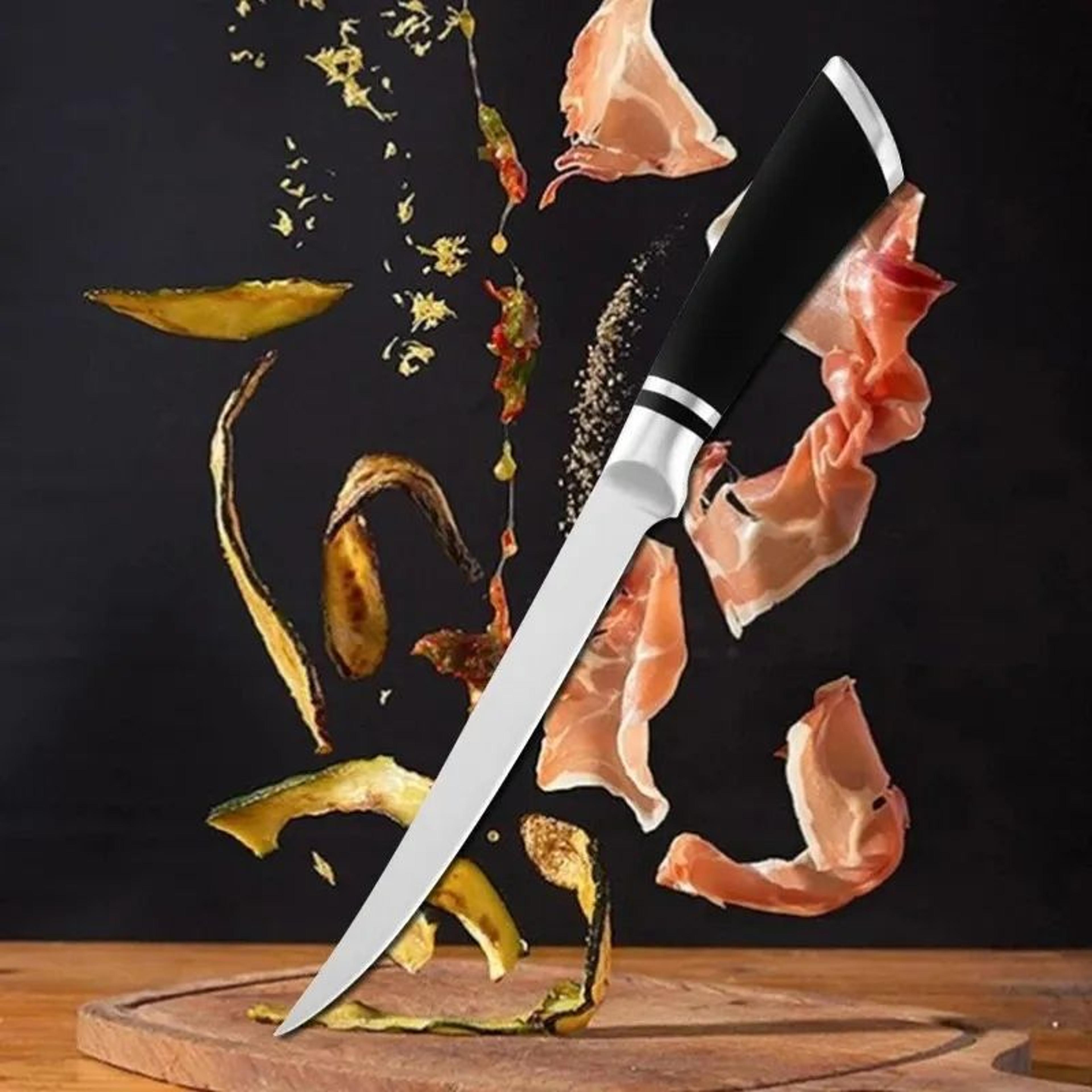 Stainless Steel Fish Fillet Knife With Blade For Meat And Vegetable Cutting 3