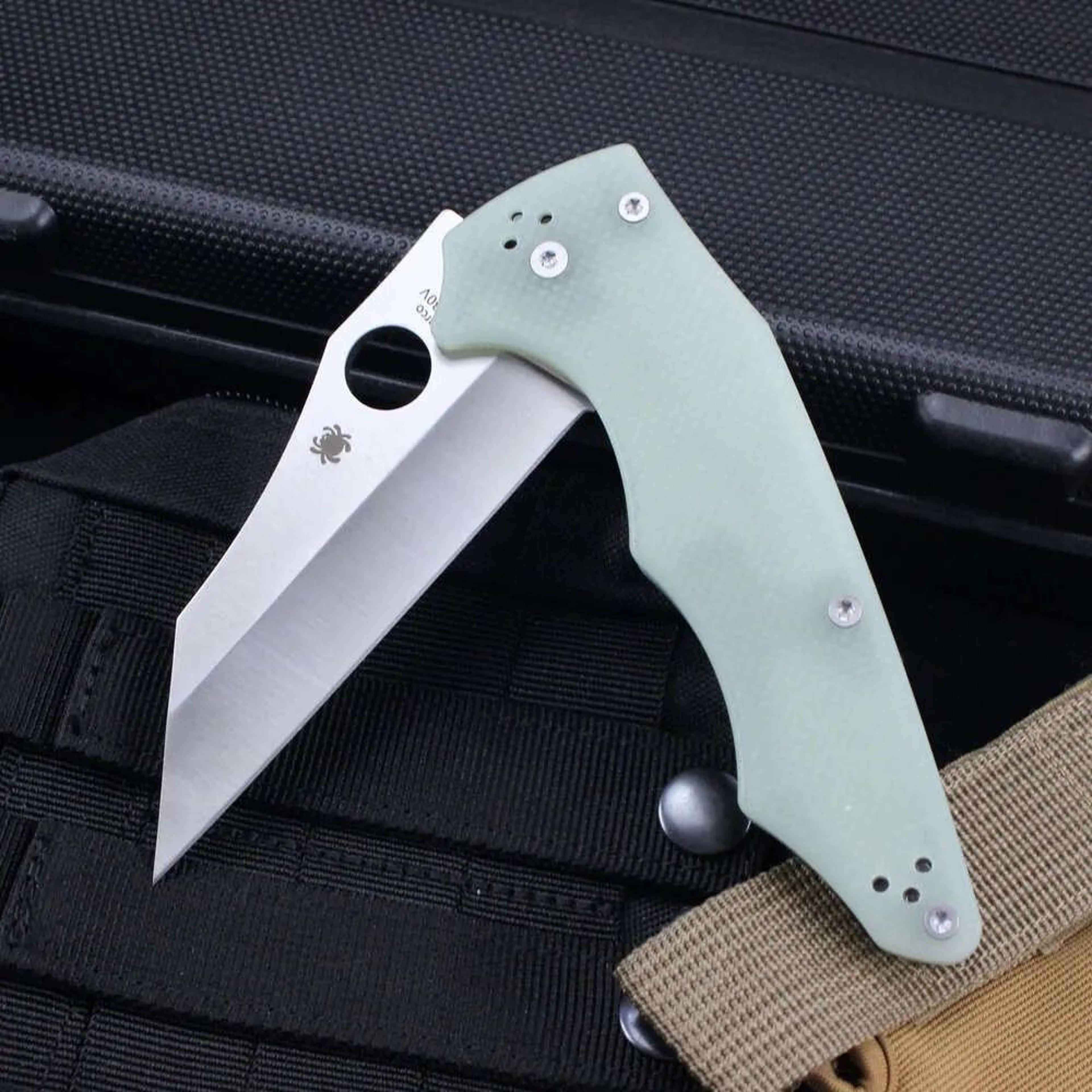 Tactical Folding Knife Set With Multi Color Handles For Outdoor Camping 6
