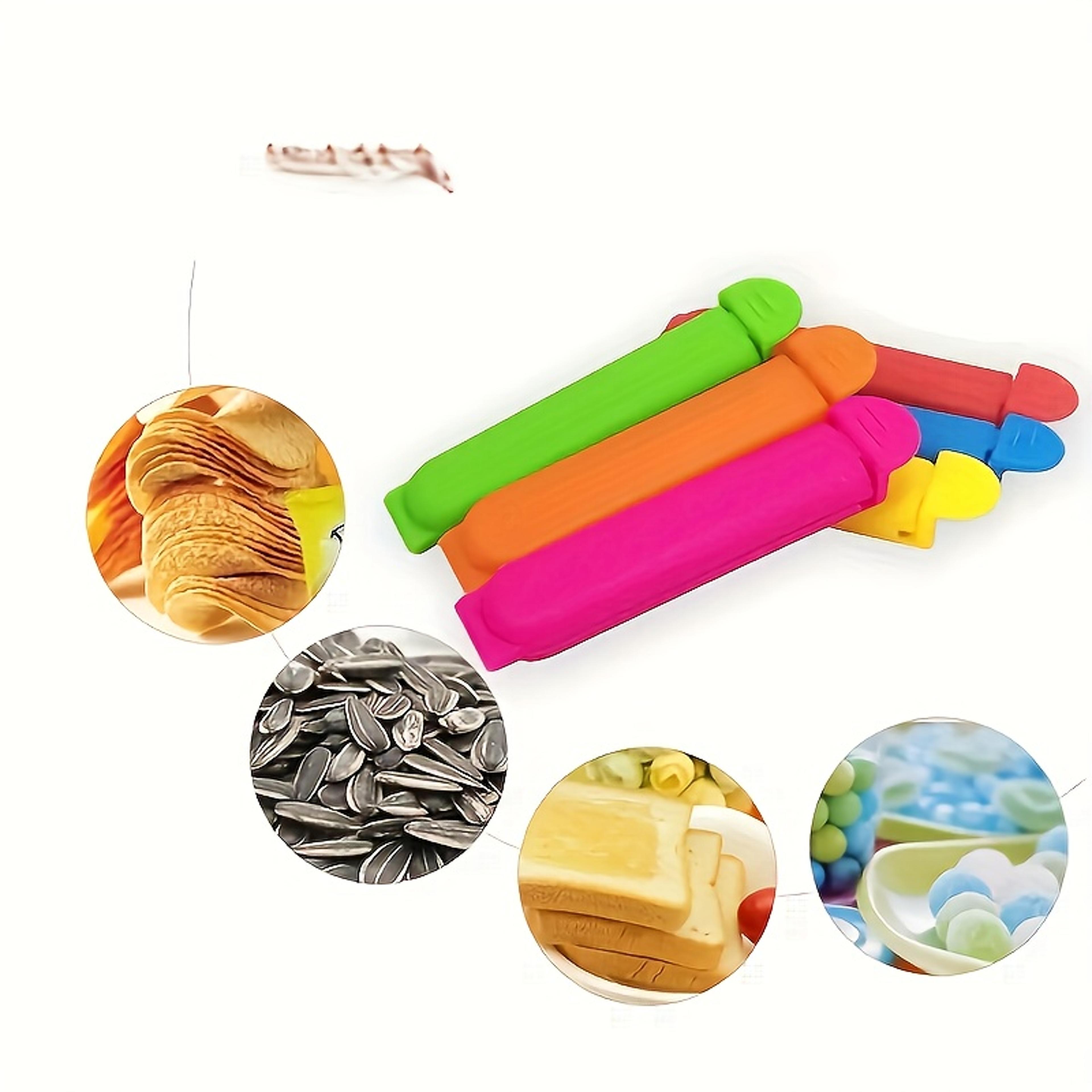 Reusable Food Bag Clips For Snacks Kitchen Storage 3