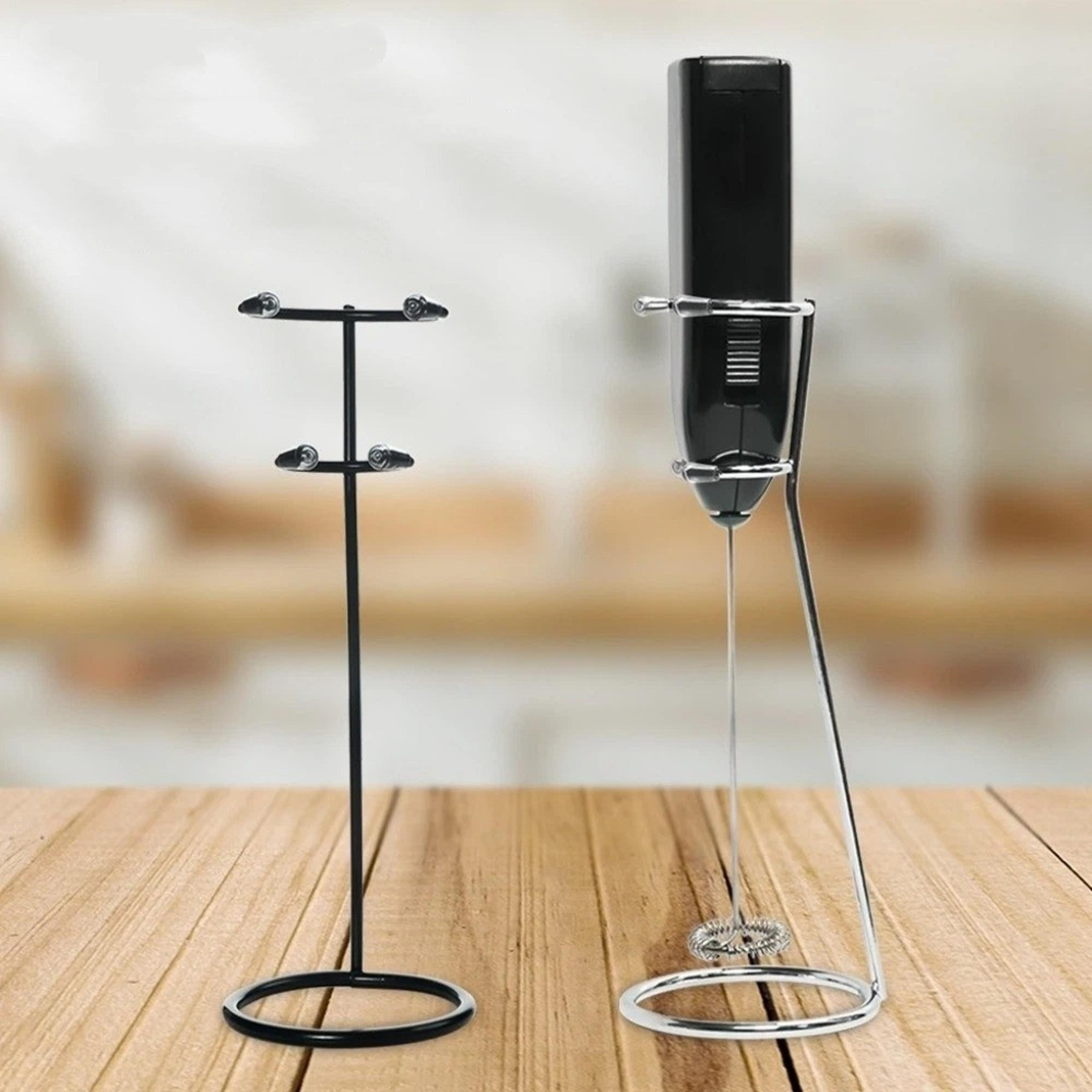 milk frother stand heavy duty hand blender holder and whisk organizer