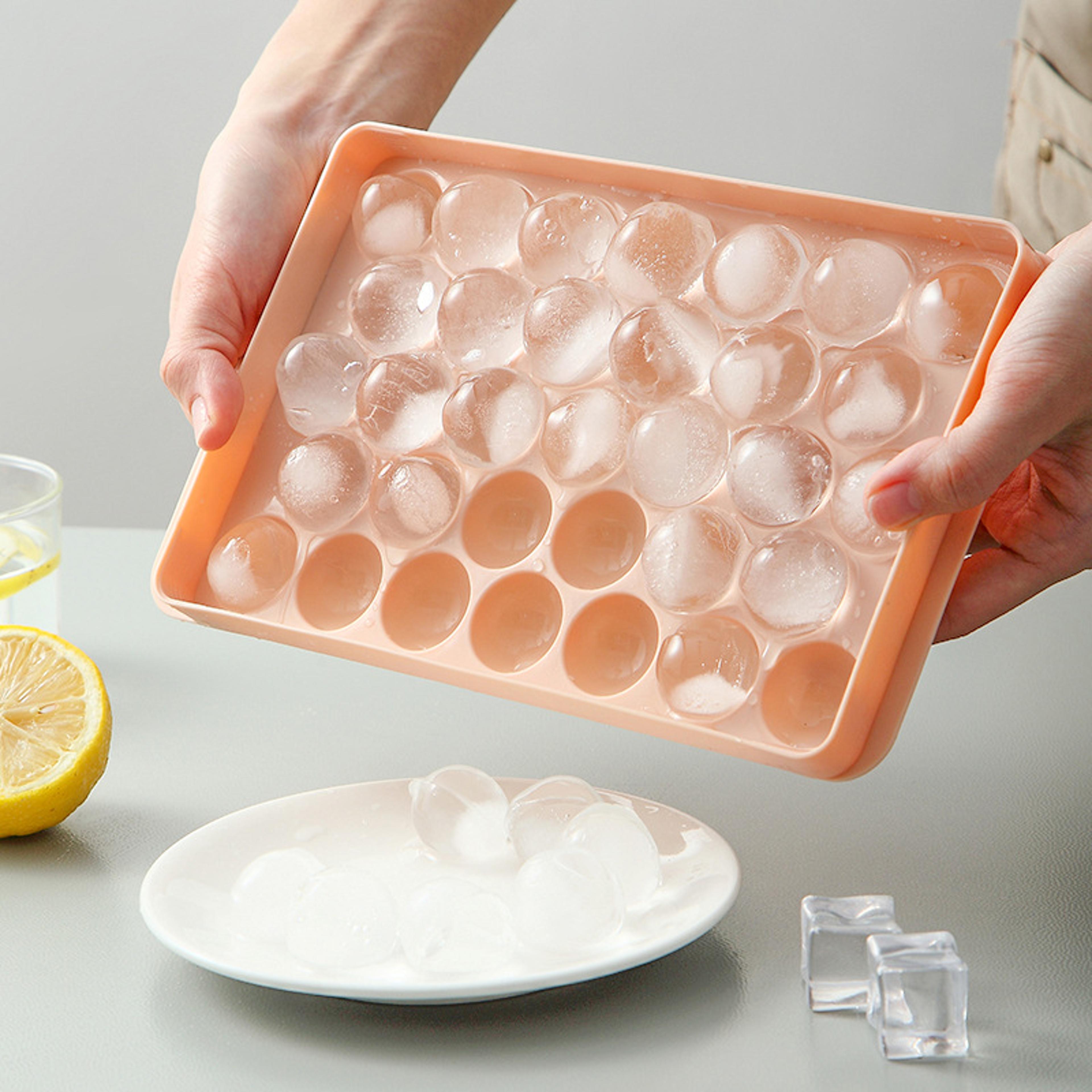 Ice Ball Mold Tray For Whiskey Cocktails And Frozen Treats 2