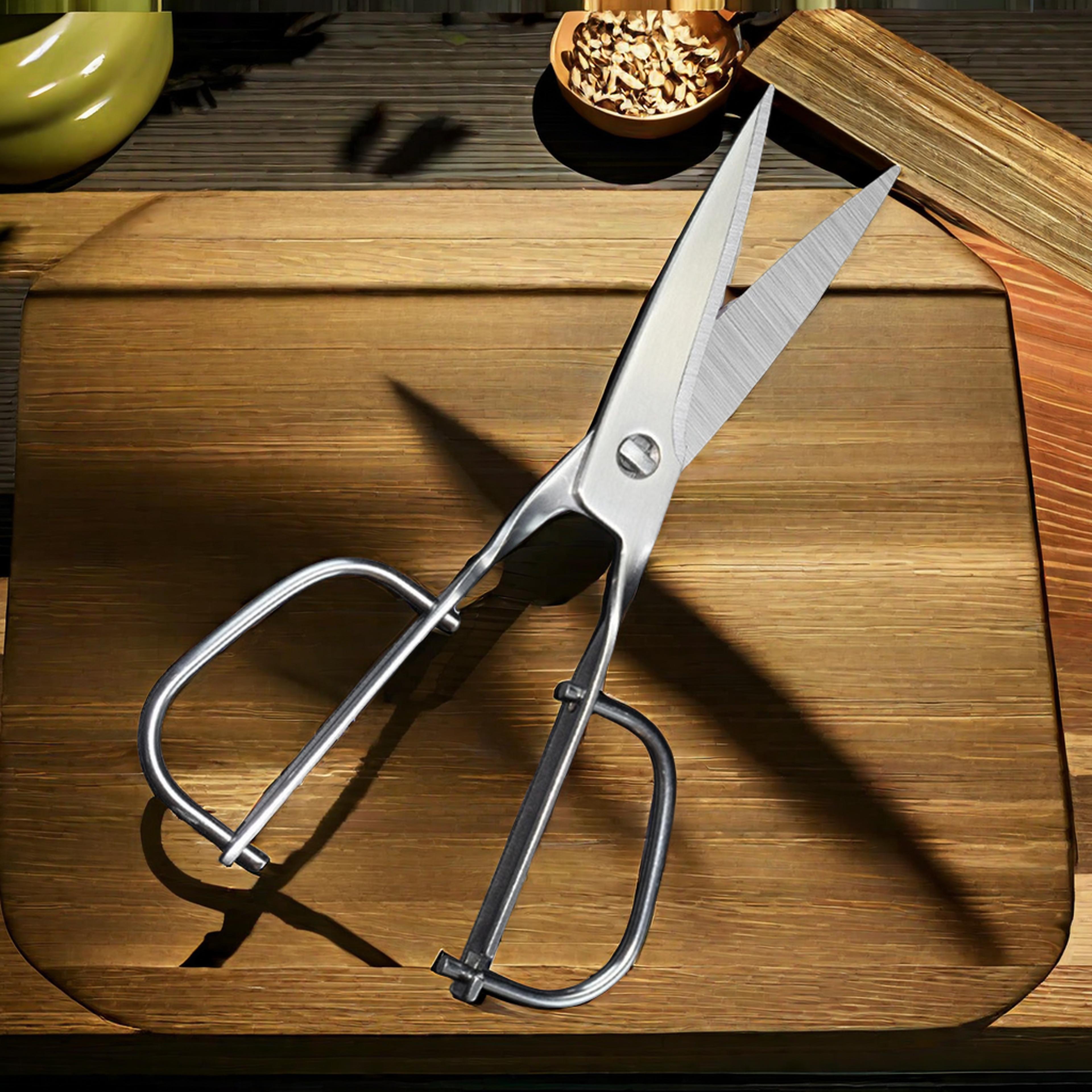 heavy duty kitchen scissors detachable stainless steel food and grill shears