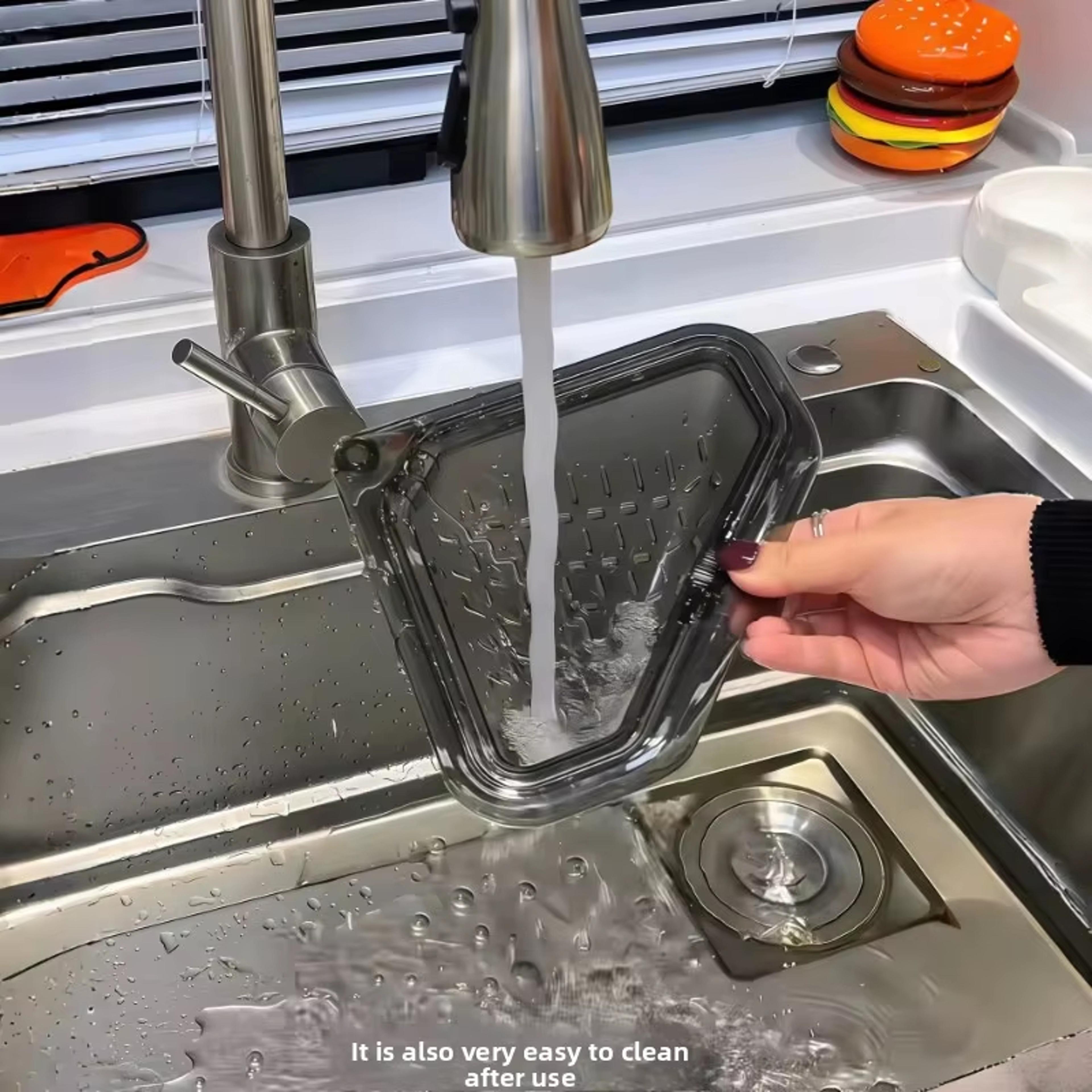 Magnetic Kitchen Sink Strainer Basket With Detachable Leak Proof Drain Filter 4