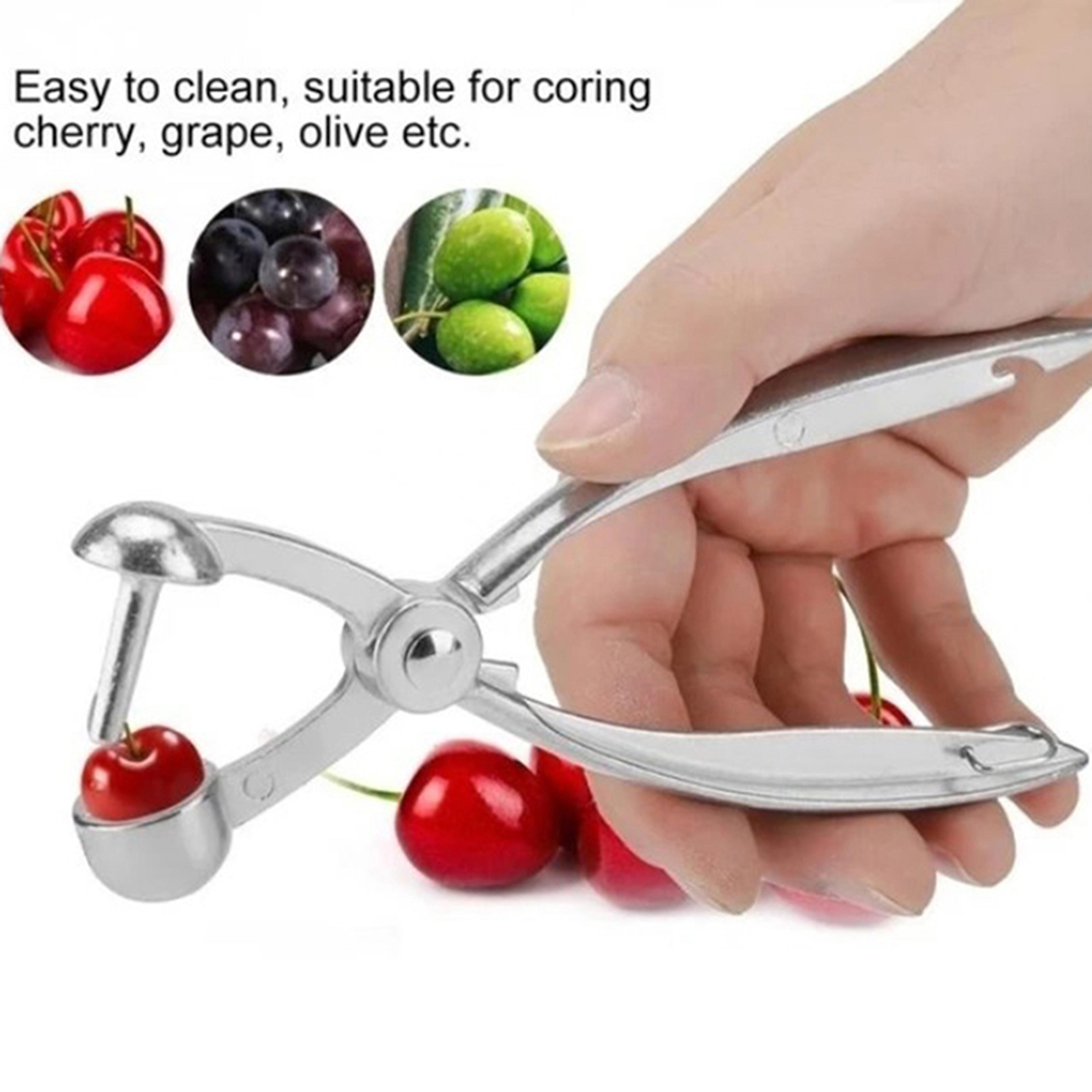 Cherry Pitter Tool And Olive Corer Fruit Pit Remover For Kitchen Prep 1