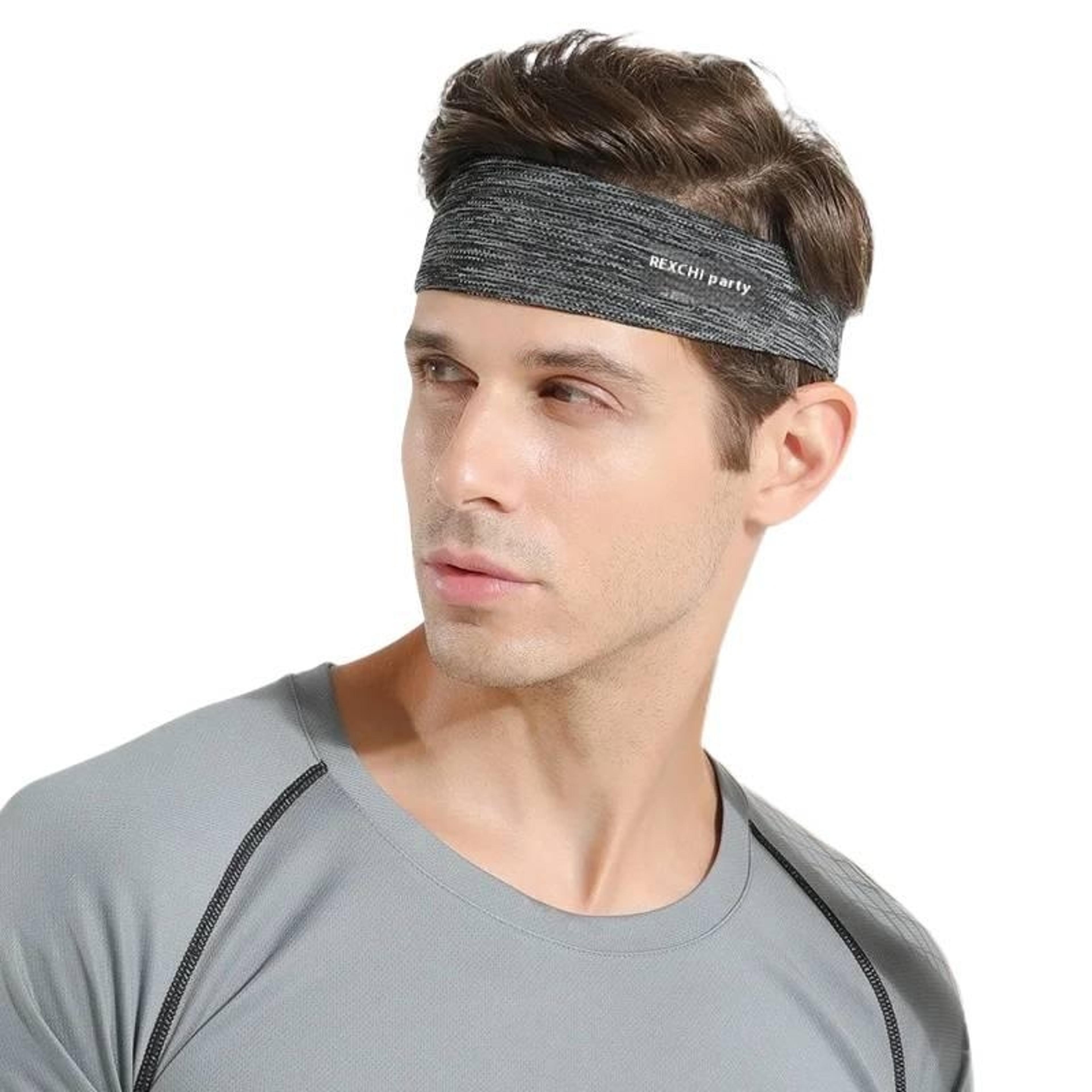 Cool Silk Sports Headband Sweatproof Running Men 1