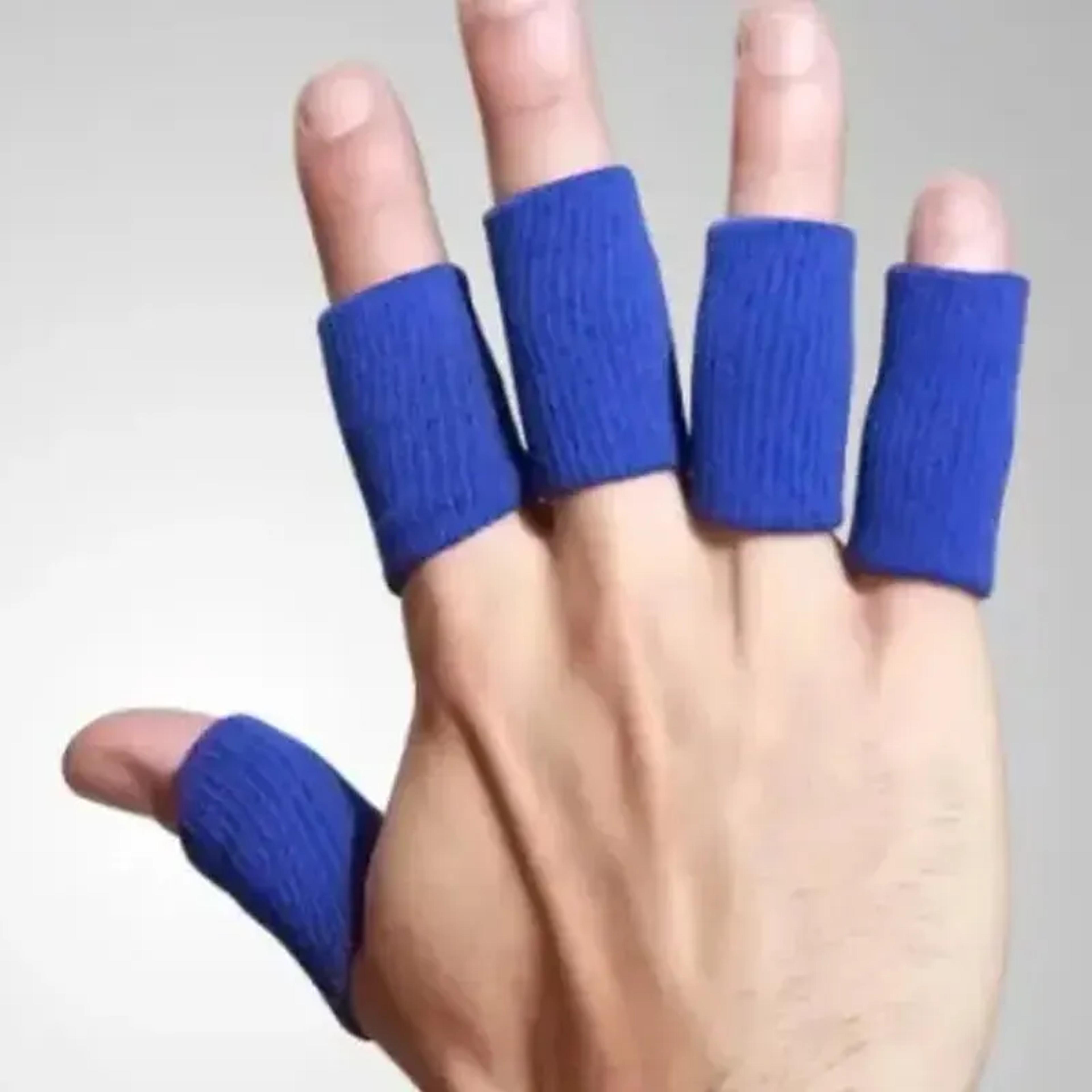 Finger Support Sleeves Arthritis Finger Compression  Protection Guards For Sports 4