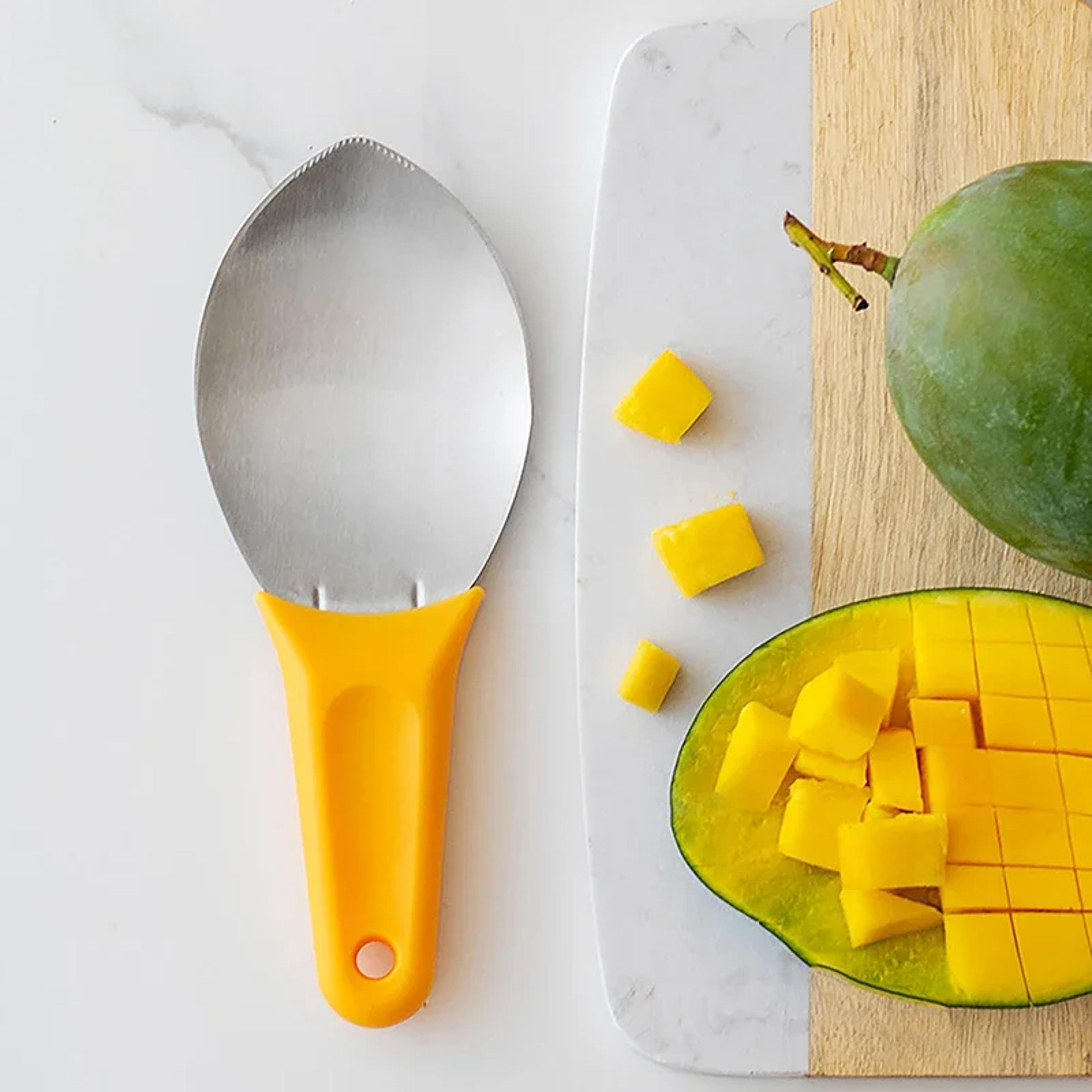 Mango Slicer Cutter And Fruit Scoop For Easy Dicing 4