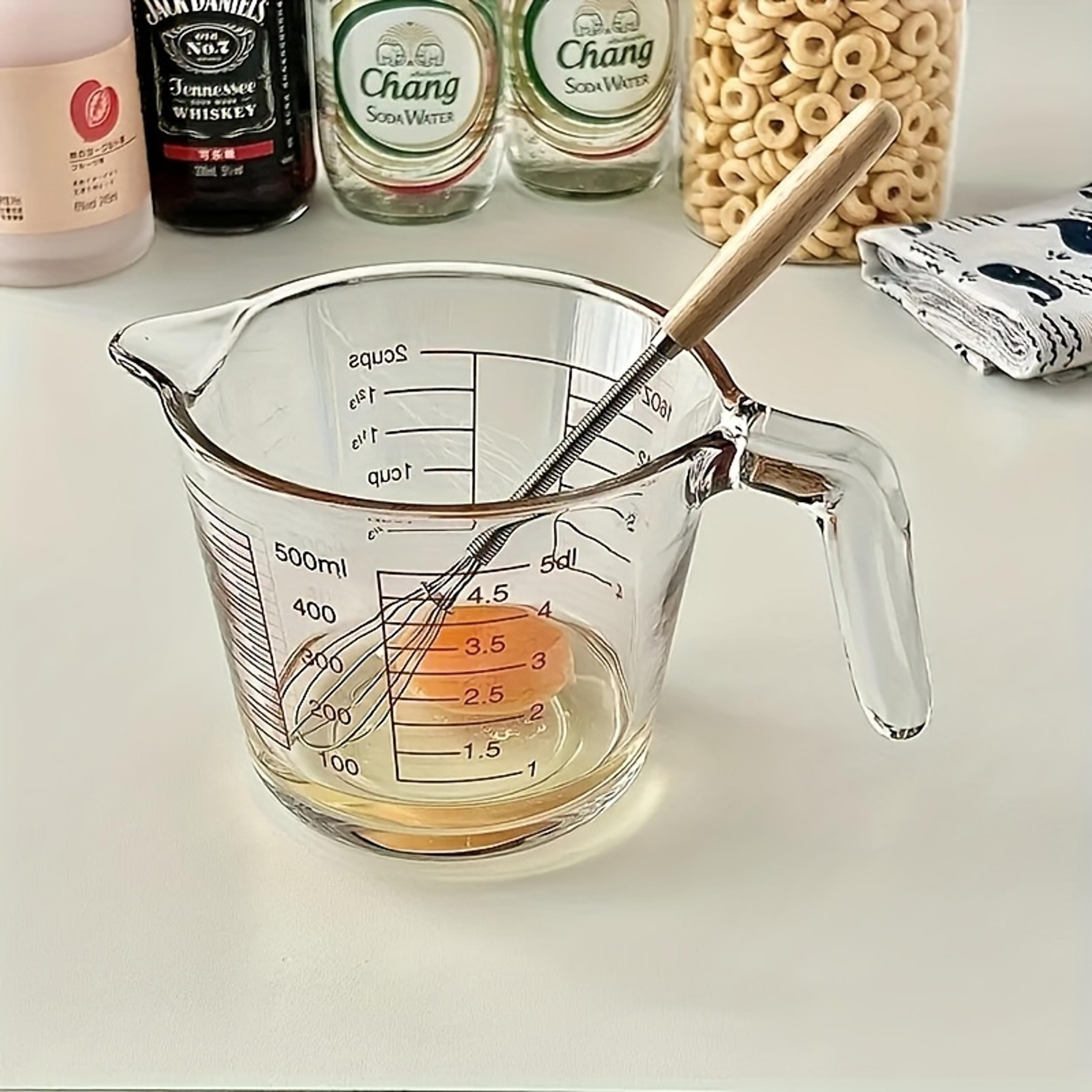 Mini Stainless Steel Egg Whisk With Solid Wood Handle For Baking Mixing And Frothing 4