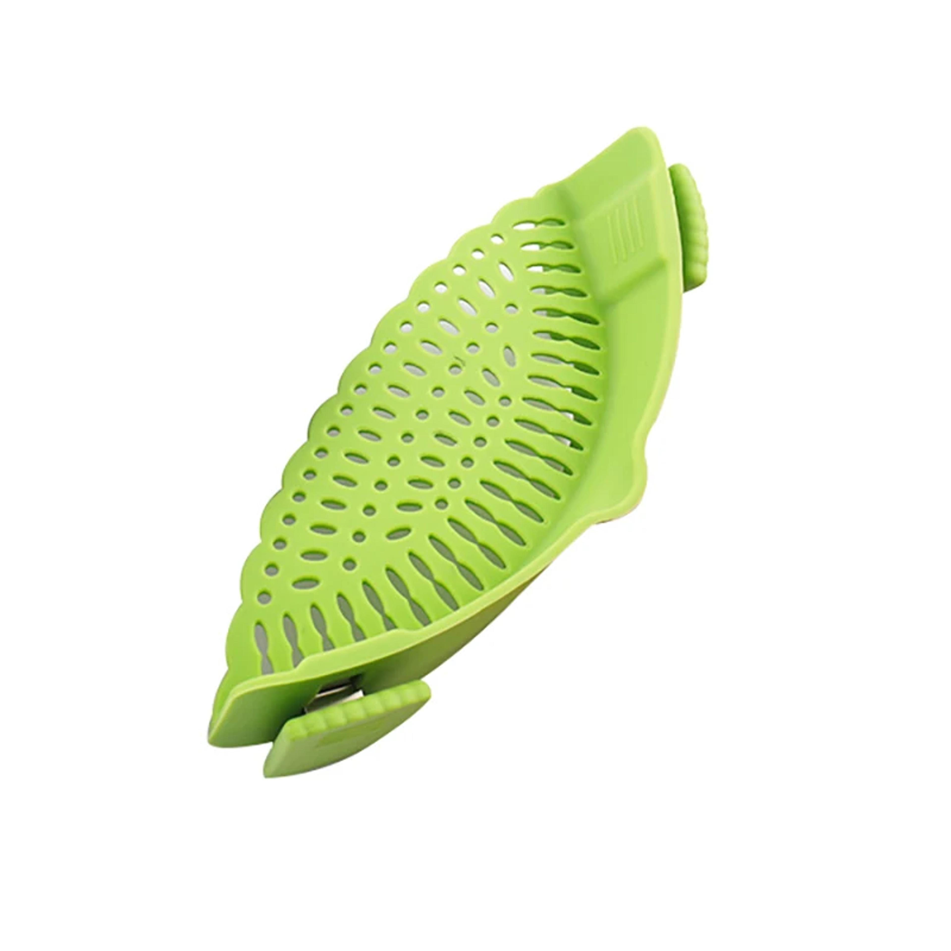 Silicone Pot Strainer Clip On Pasta Strainer For Pots Pans Fruits And Vegetables 6