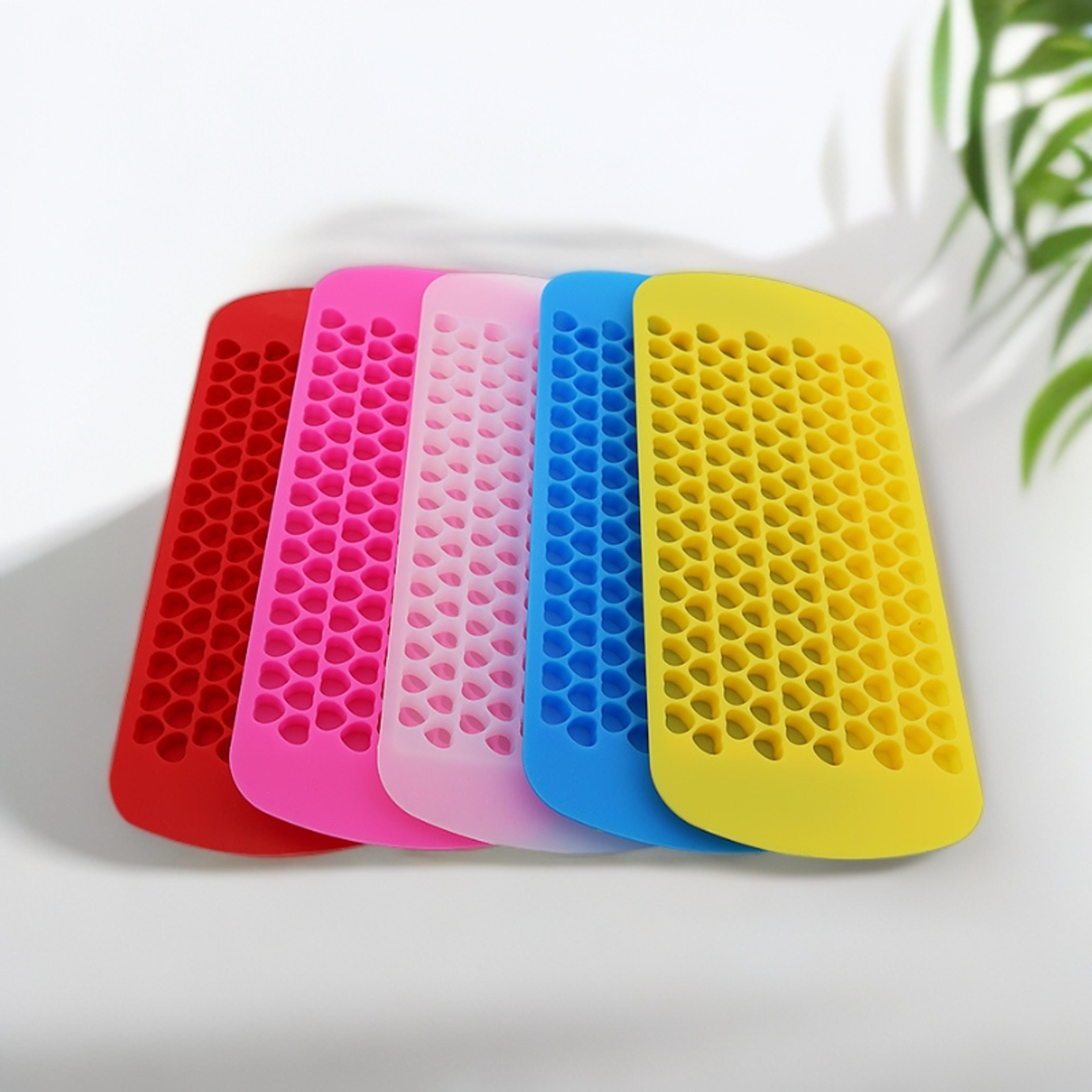Mini Heart Silicone Ice Cube Tray For Candy Chocolate Wax Melts 3