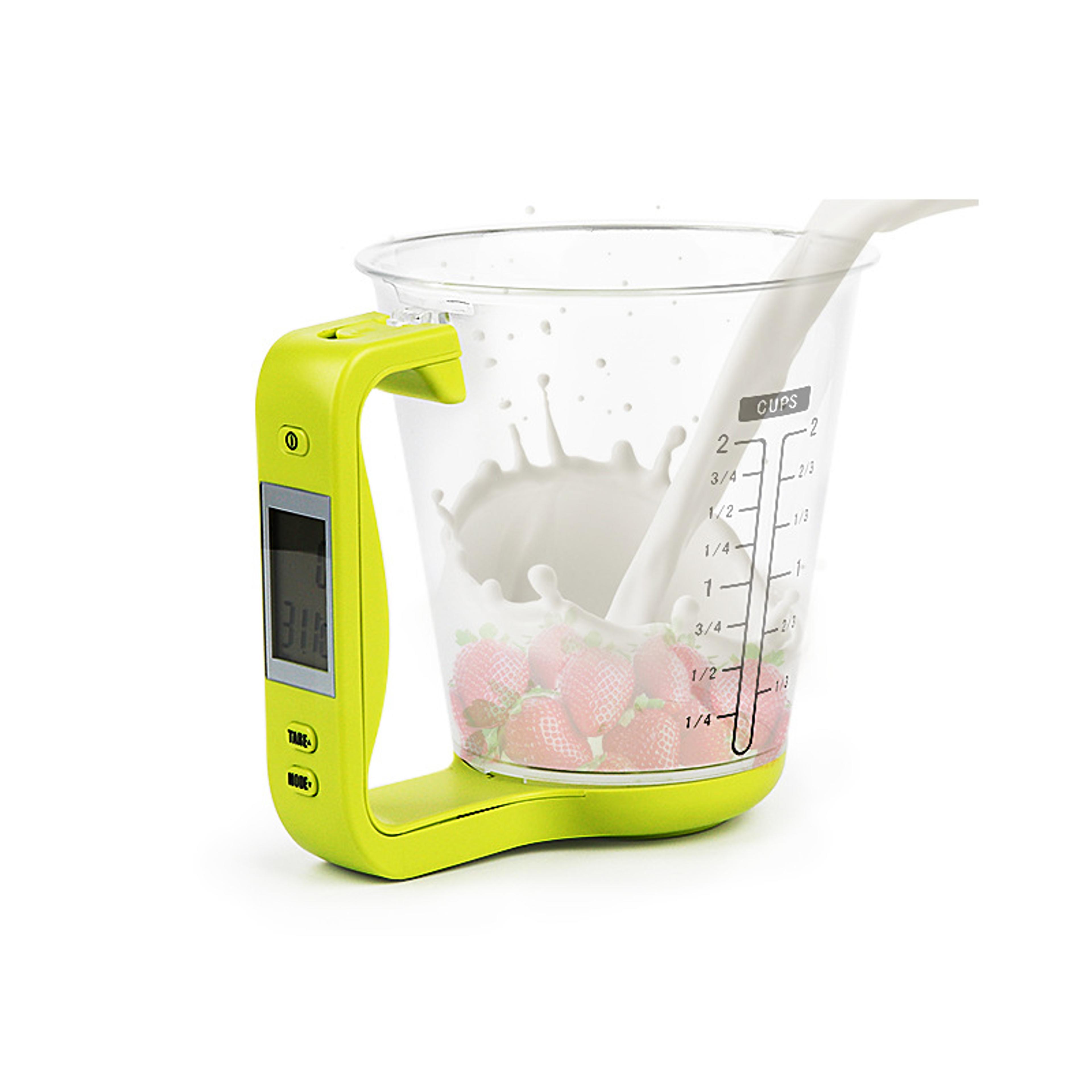 Digital Measuring Cup With Electronic Kitchen Scale For Baking Milk Powder And Brewing 2