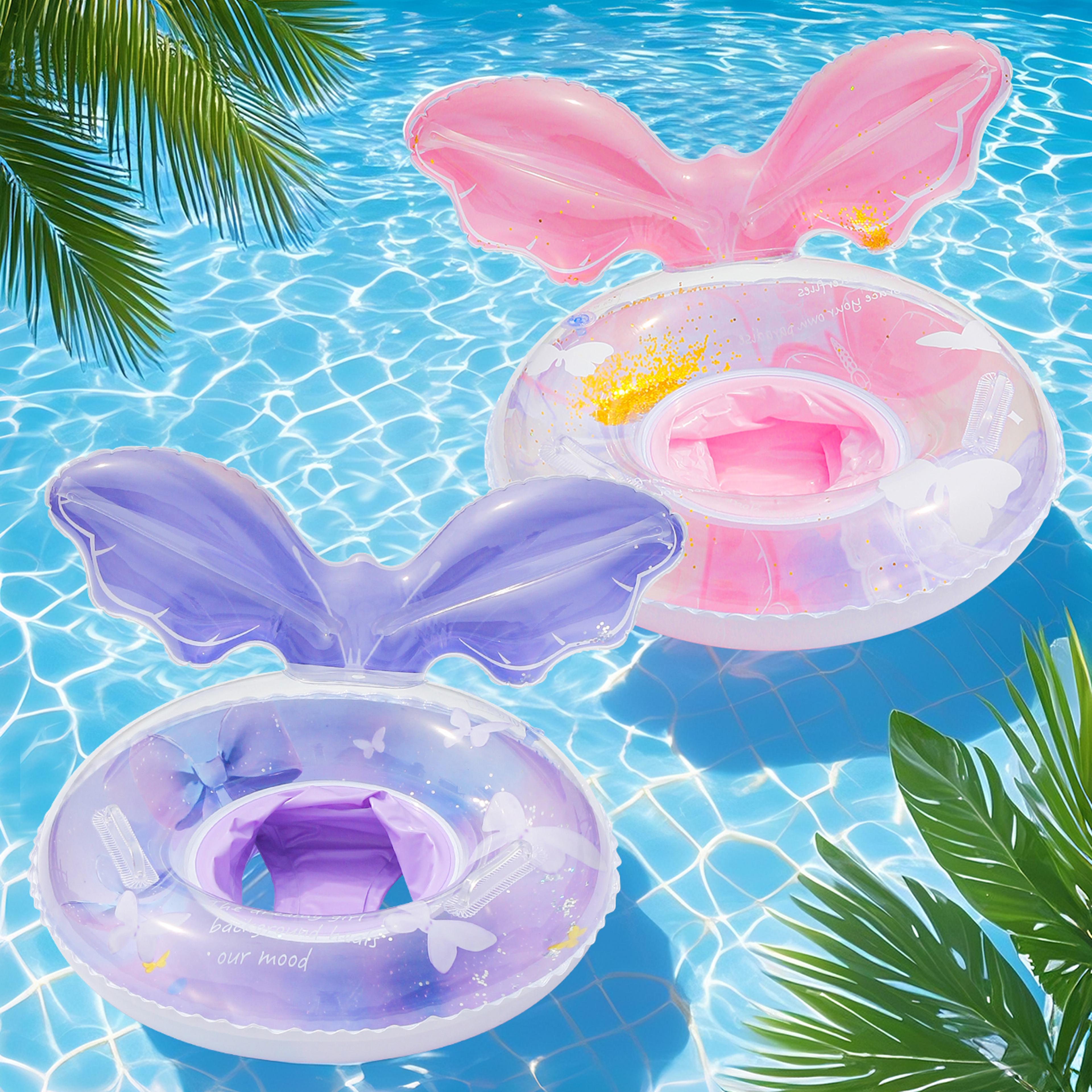 Summer Pool Float Ring Inflatable Swim Tube For Pool Beach Fun 4