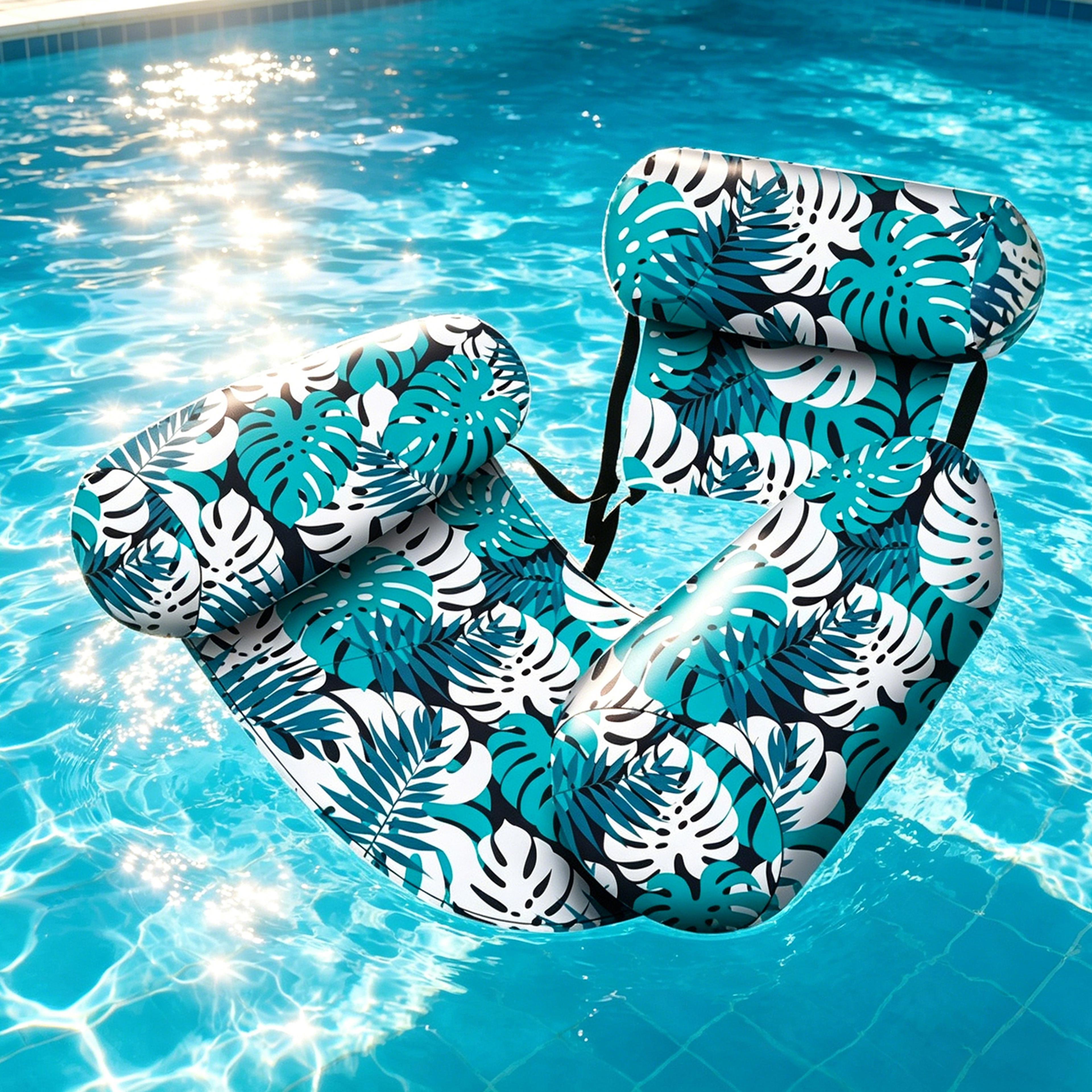 Inflatable Pool Float Lounger Chair For Adults 8