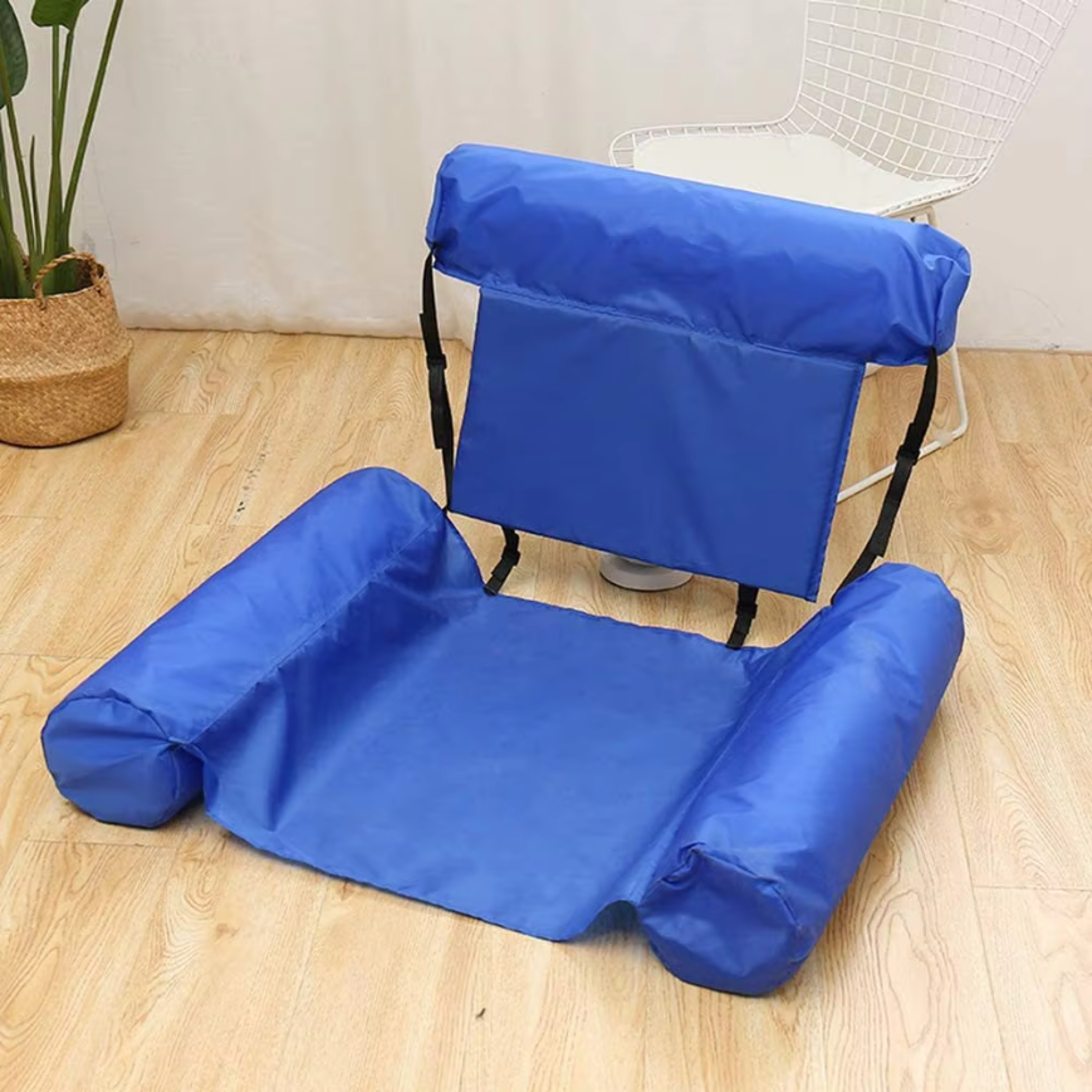 Foldable Inflatable Pool Hammock Float Lounge Chair For Beach And Pool Relaxation 4