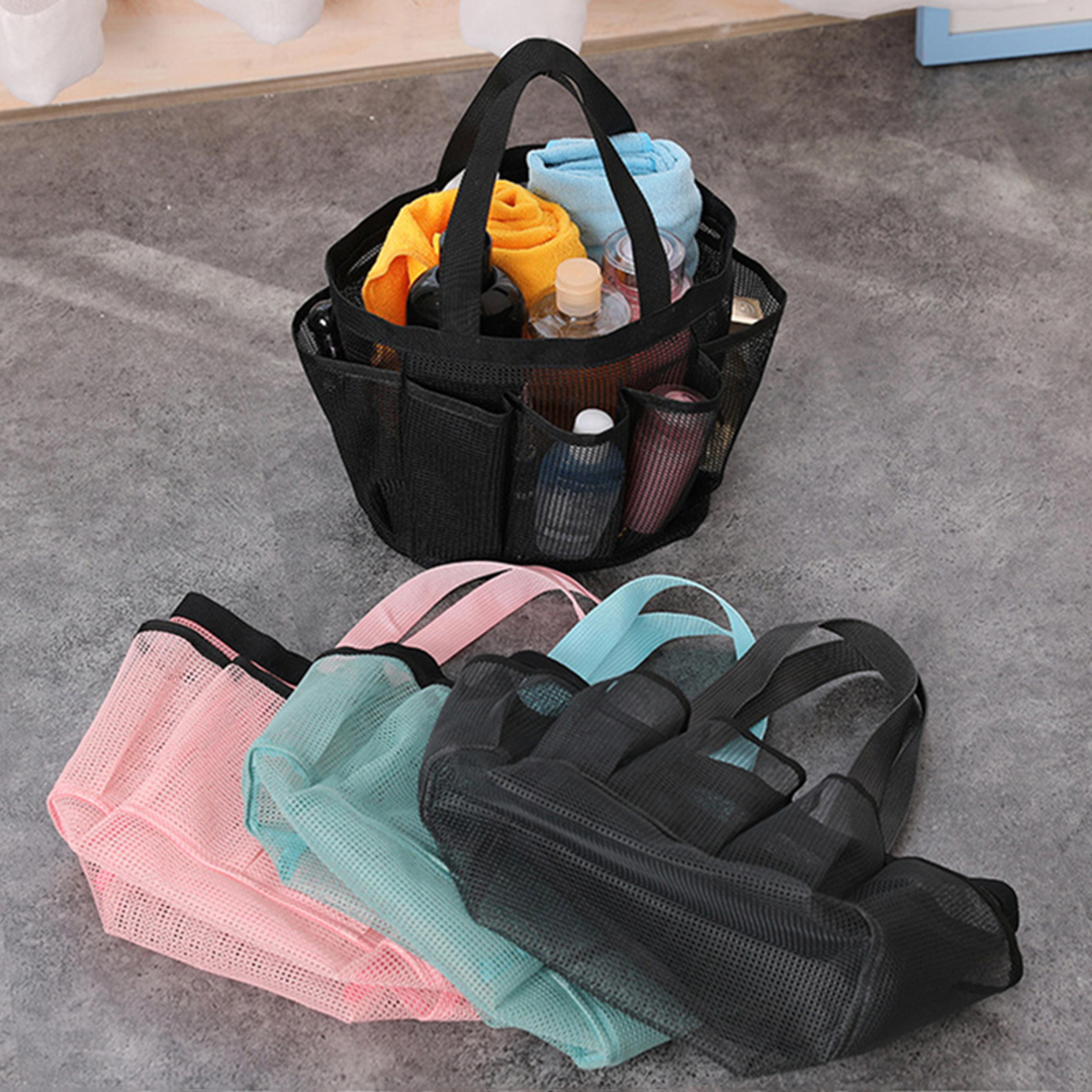 Oversized Mesh Beach Bag With 8 Pockets For Pool And Travel 4