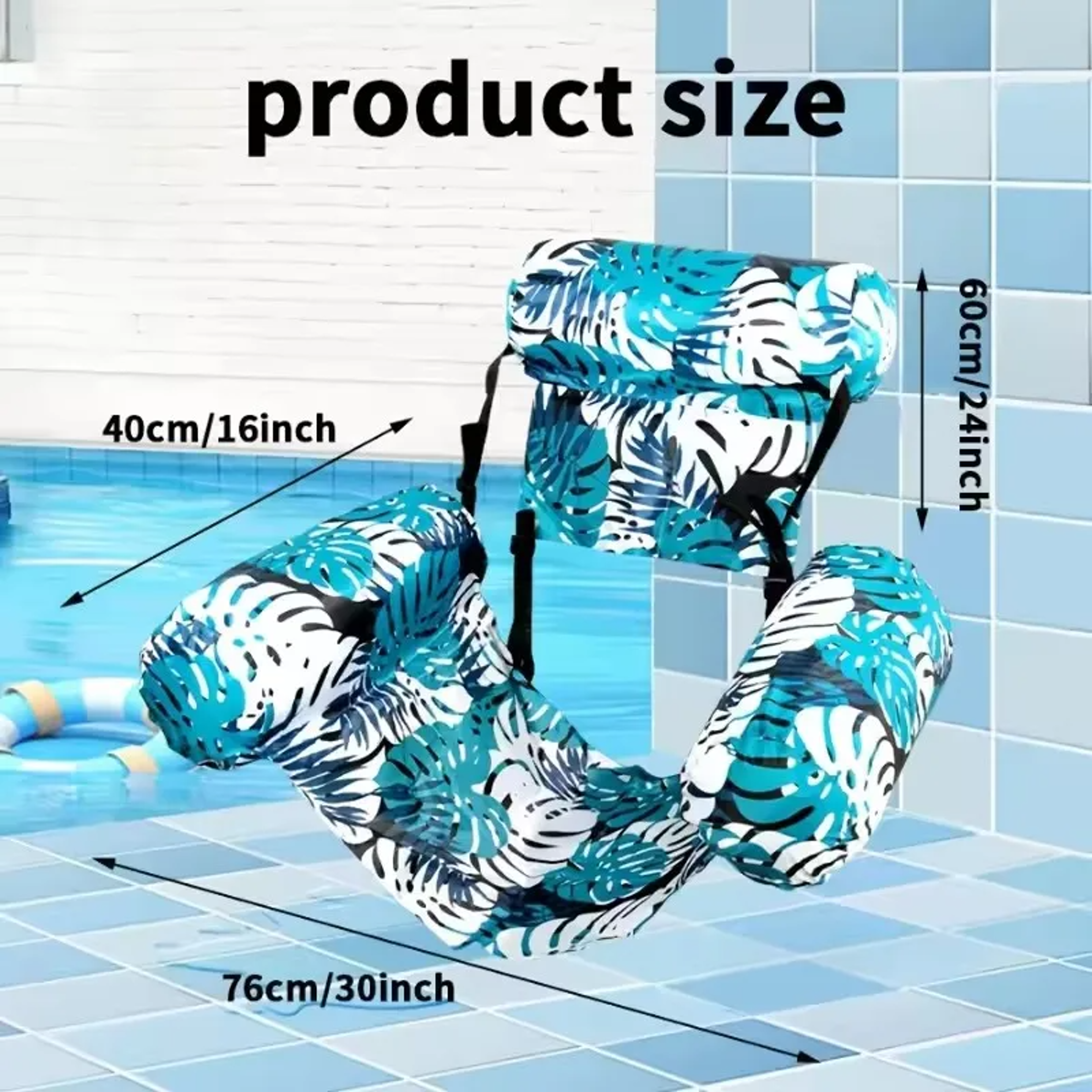 Leaf Shaped Inflatable Pool Float Lounge Raft For Summer Relaxation 4