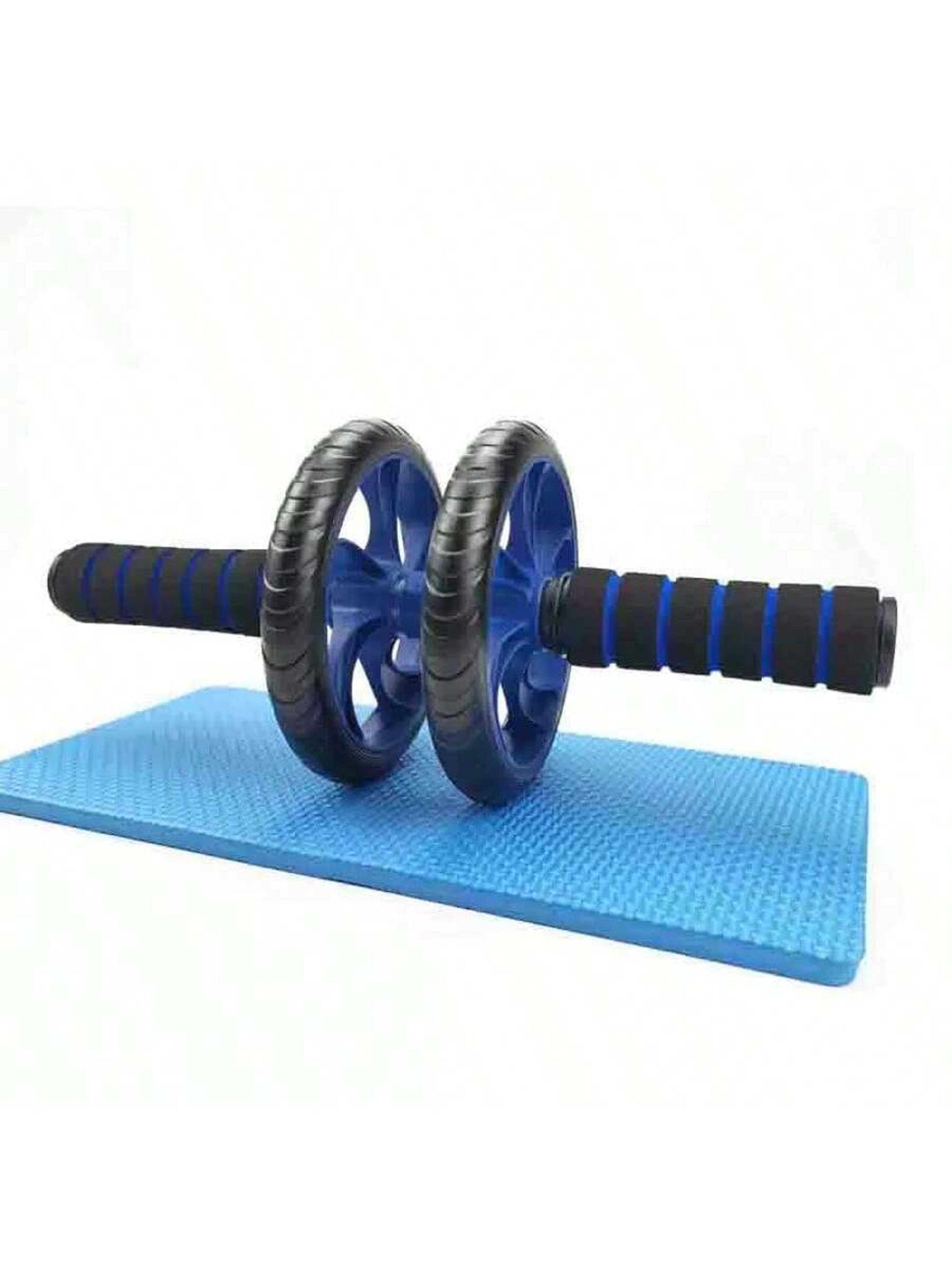 Silent Dual Wheel Ab Roller For Core Strength Training Home Fitness Equipment 4