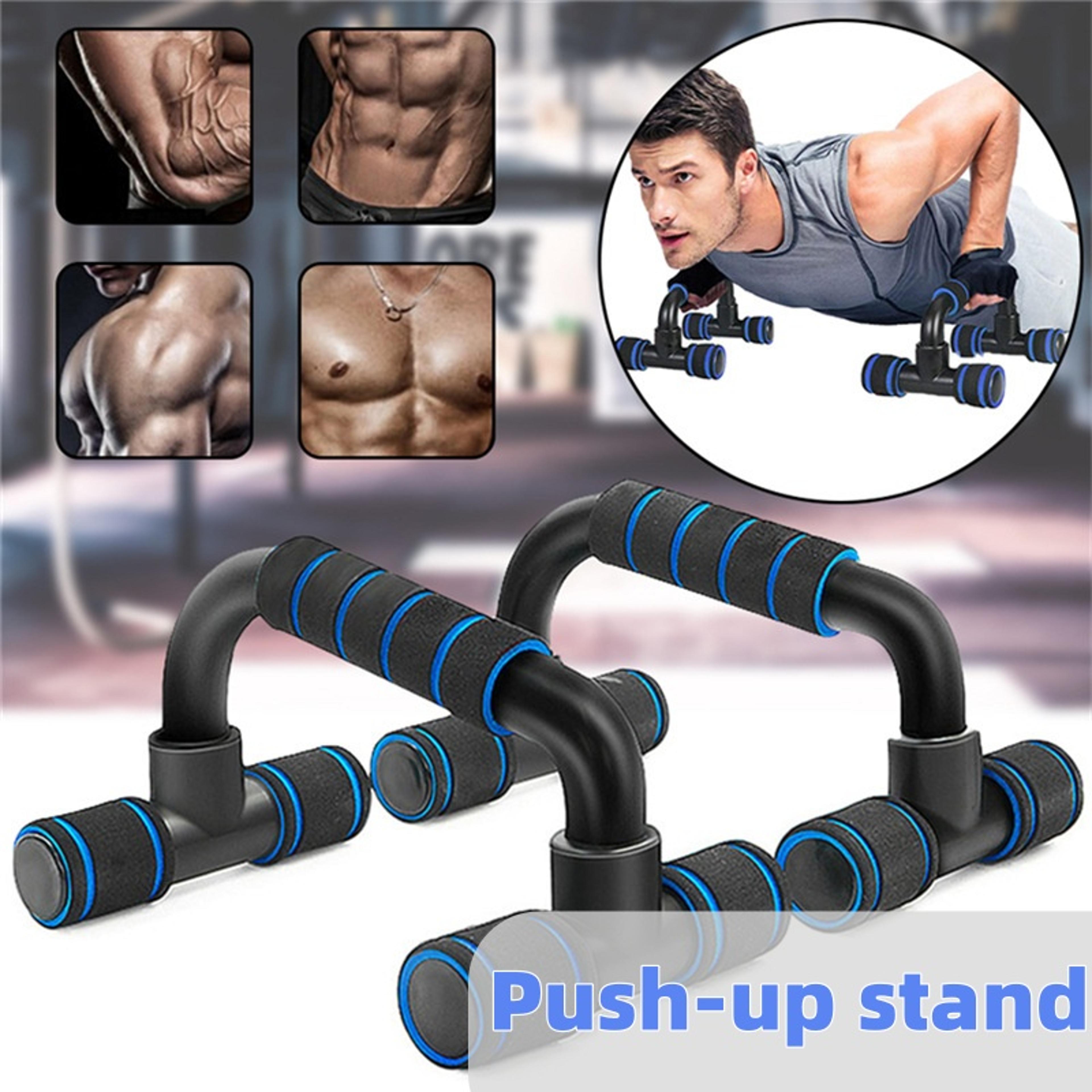 I Shaped Push Up Board Stand For Chest Workout Home Strength Training 0