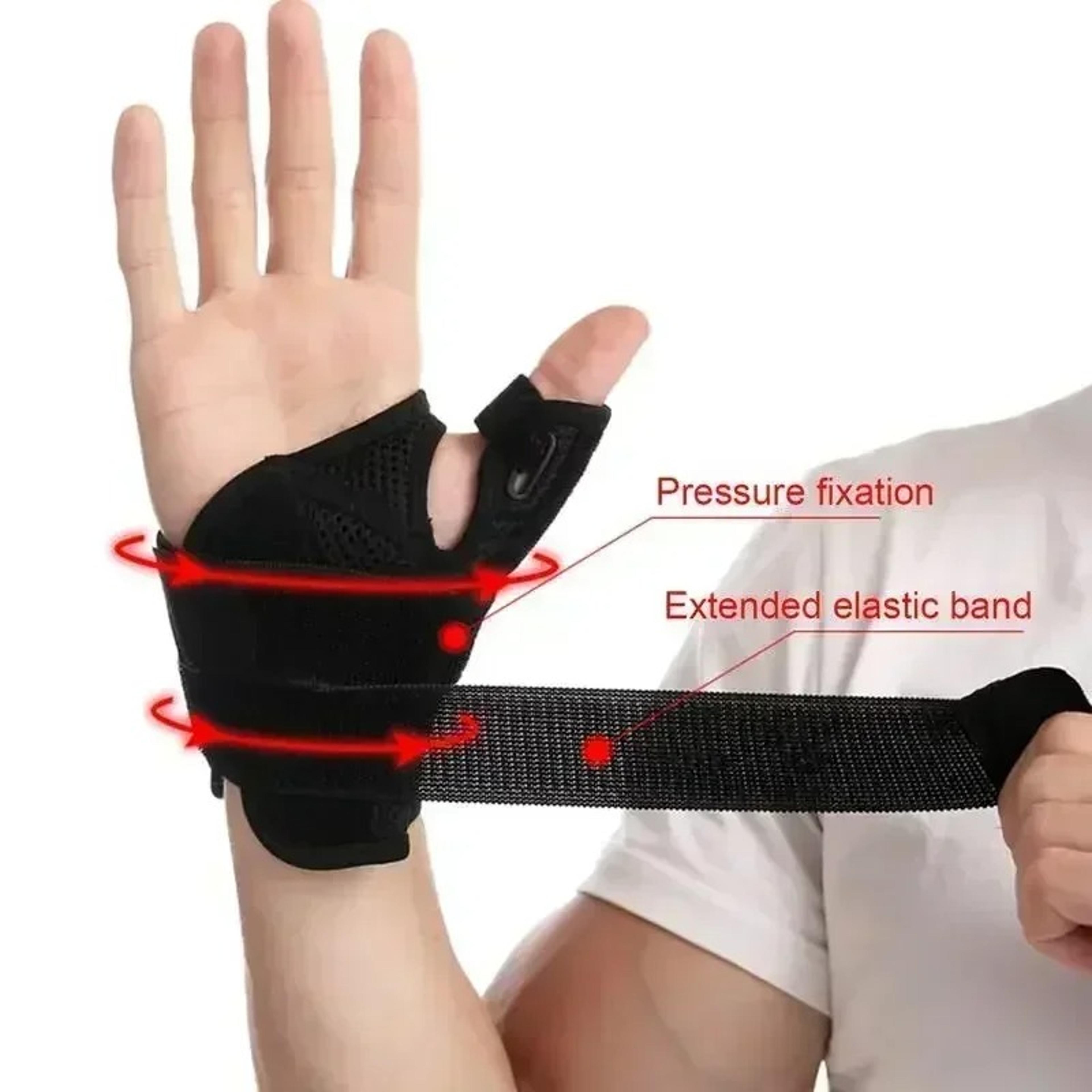 Flexible Wrist Thumb Support Brace With Splint For Tendonitis Arthritis Relief 3