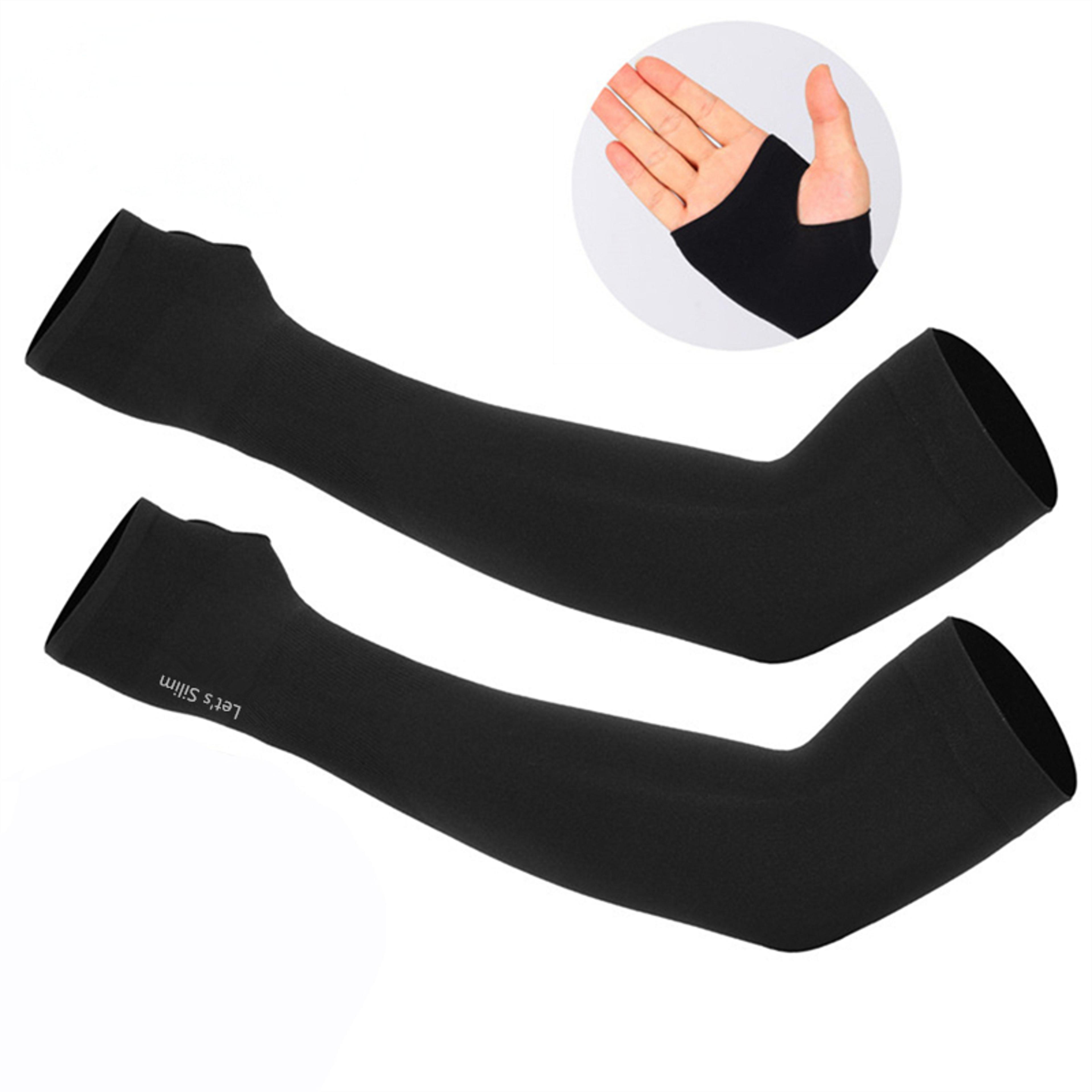 cooling arm sleeves uv protection ice silk cycling fishing sleeves