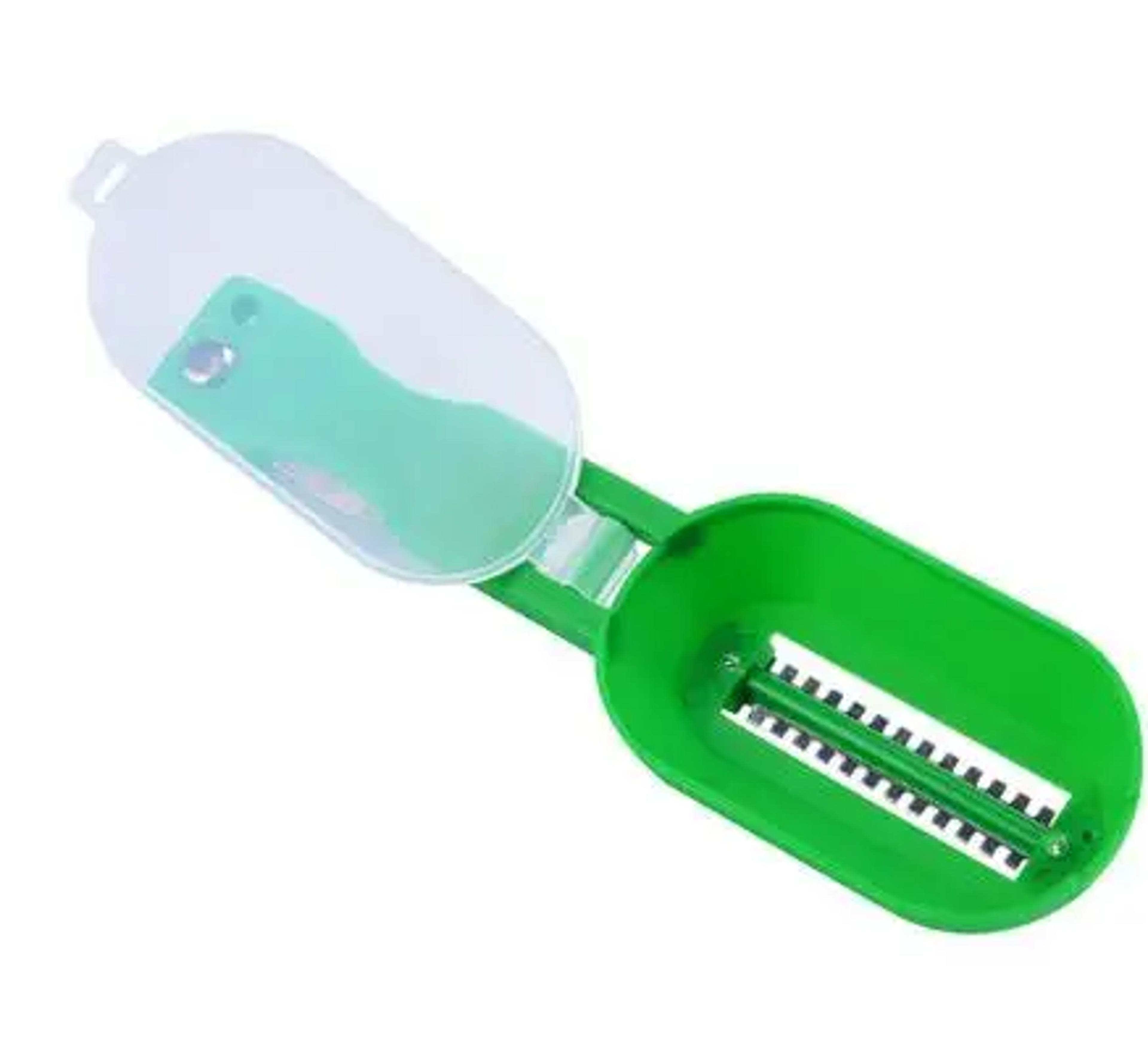 Fish Scale Remover Scraper With Vegetable Peeler Folding Cleaning Knife 8