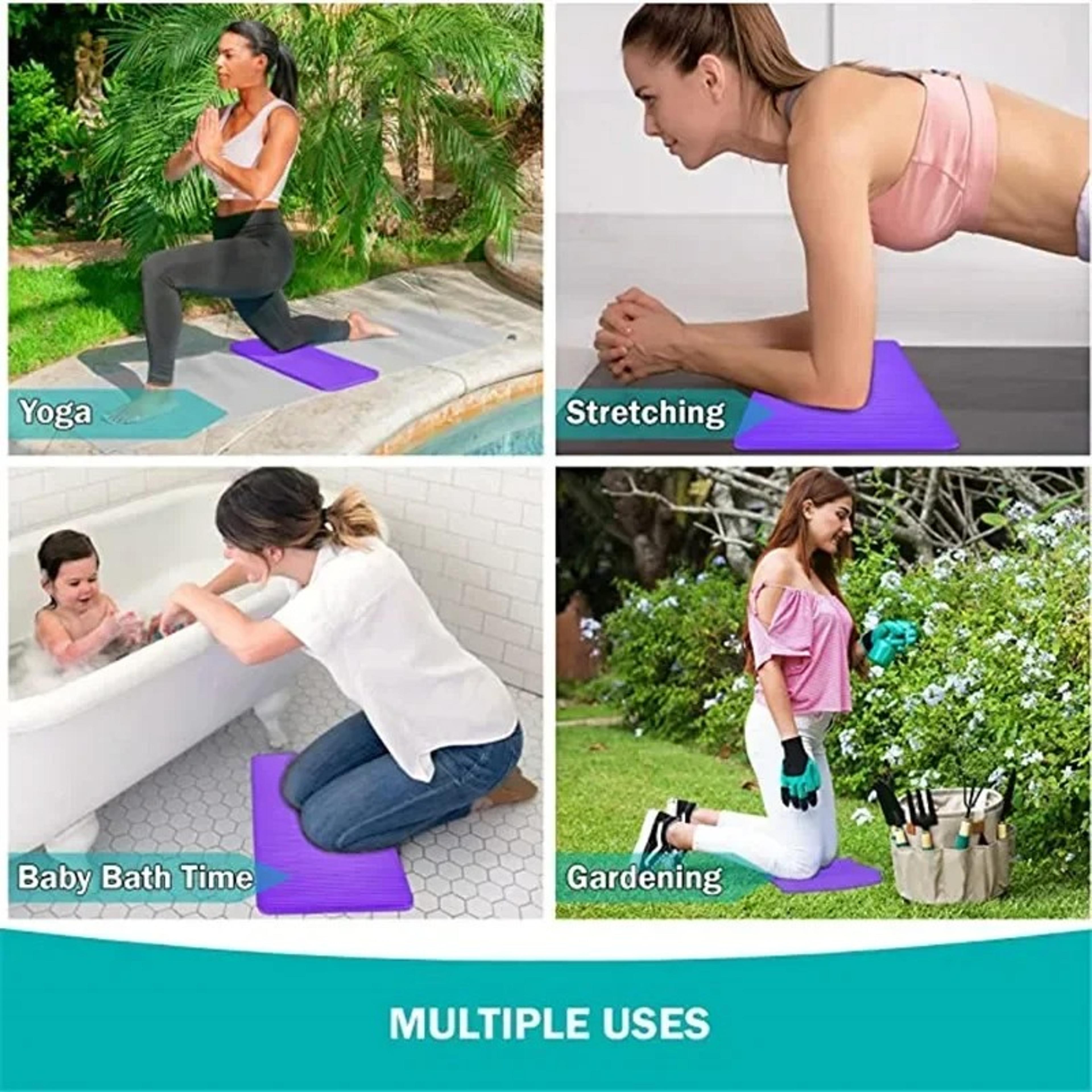 Mini Foldable Yoga Knee Pad Non Slip Exercise Kneeling Mat For Pilates Fitness 5