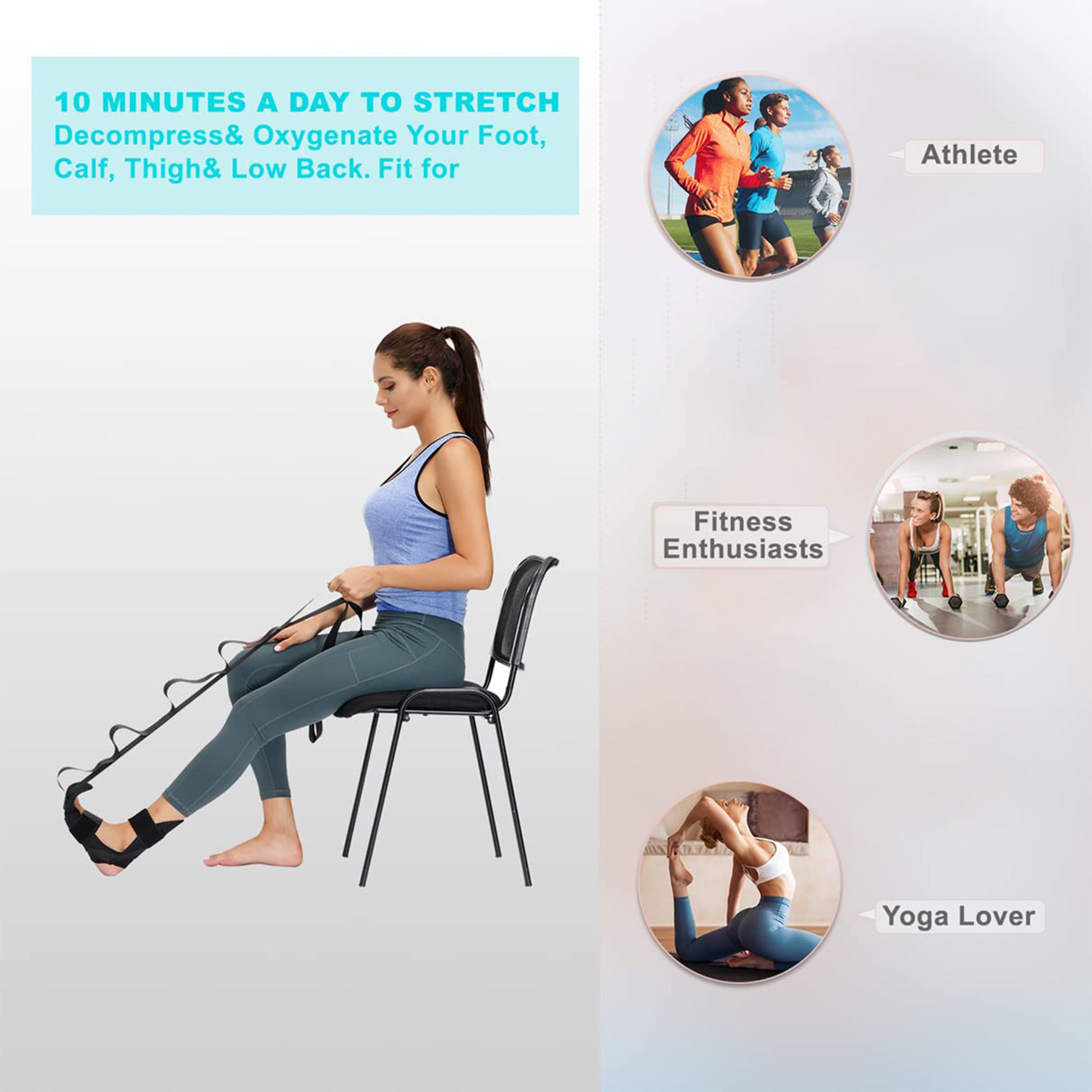 Leg Stretcher Machine For Flexibility Training Ankle Ligament Stretching Yoga Belt 4