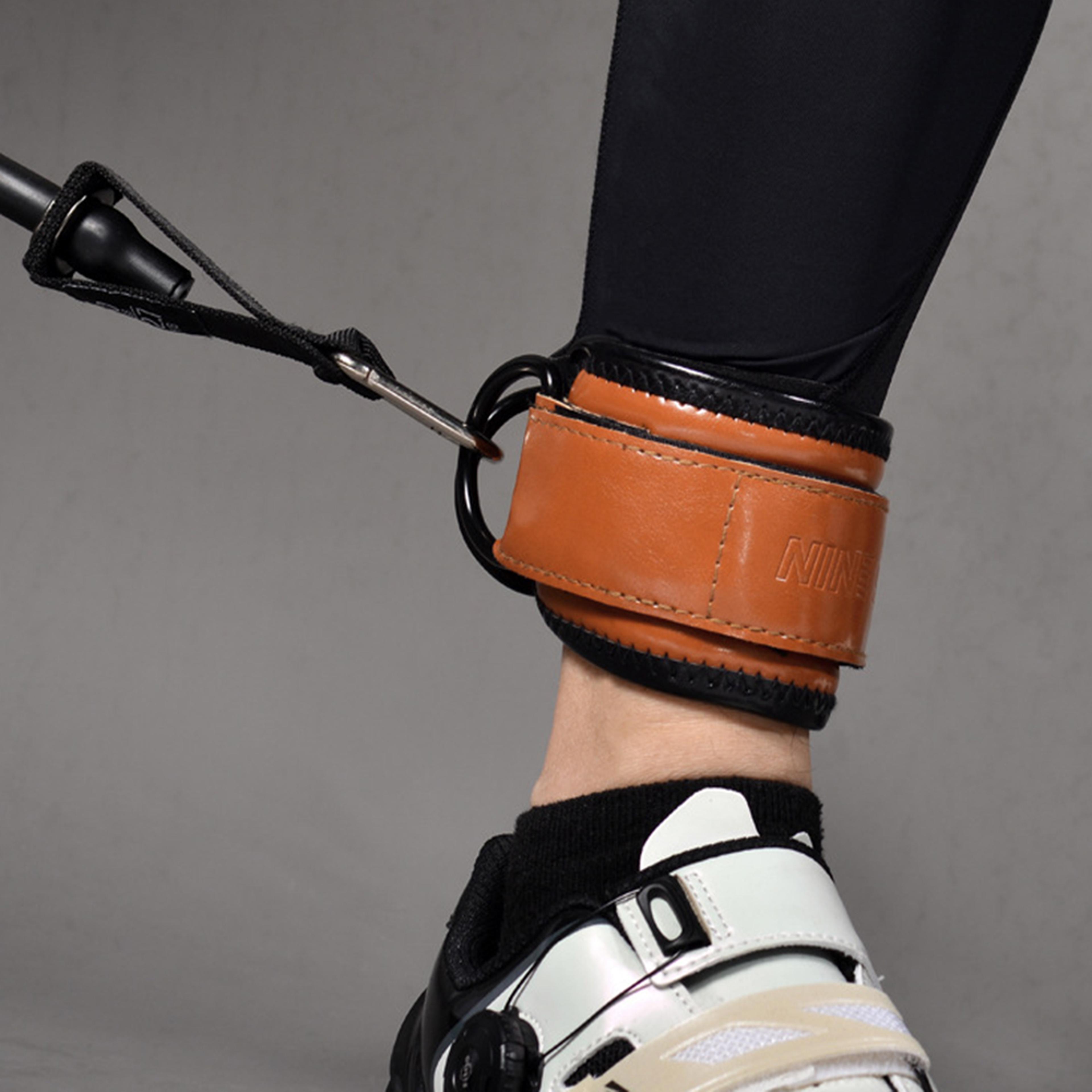 Adjustable Neoprene Wrist Cuffs For Cable Machines Strength Training And Resistance Bands 1