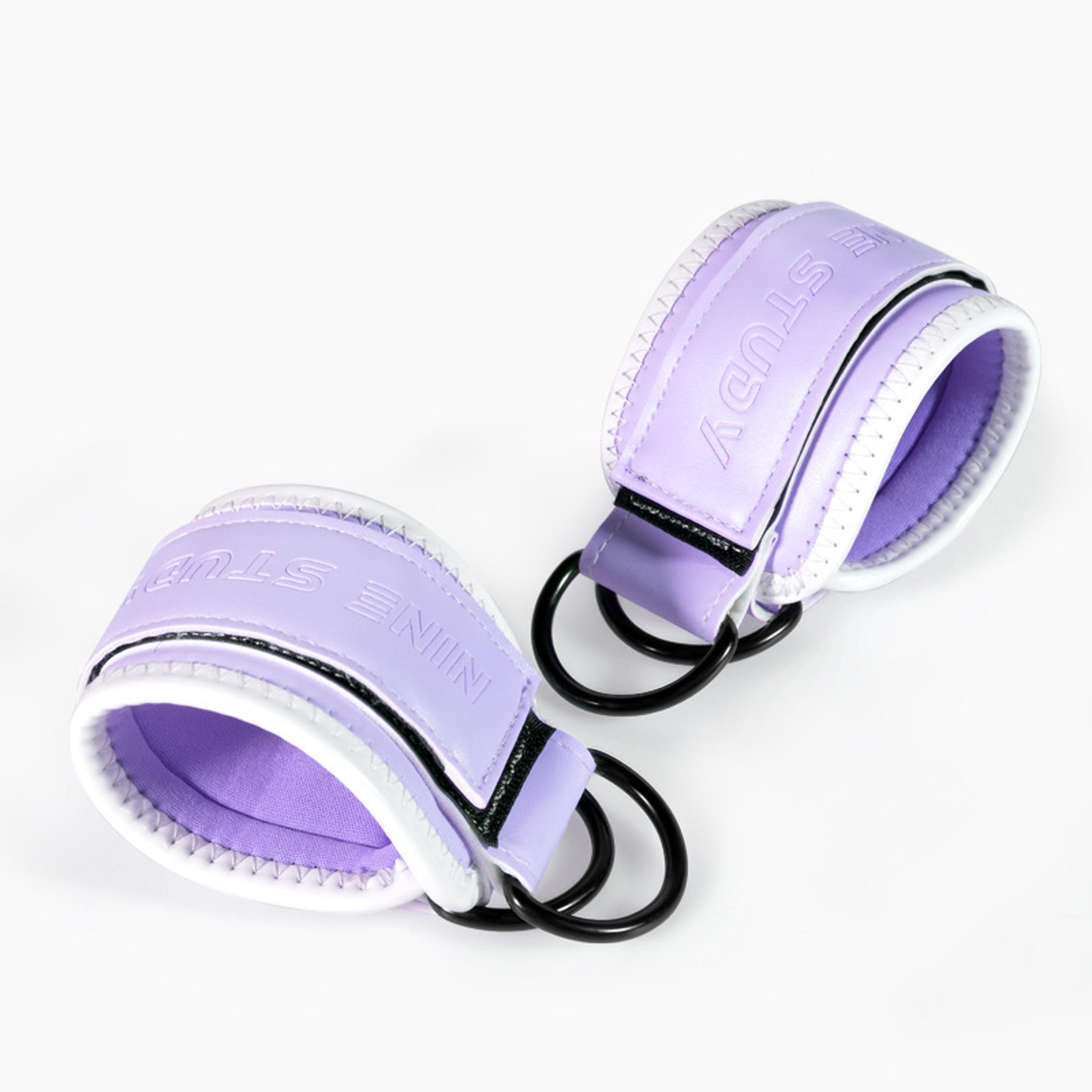 Adjustable Neoprene Wrist Cuffs For Cable Machines Strength Training And Resistance Bands 8