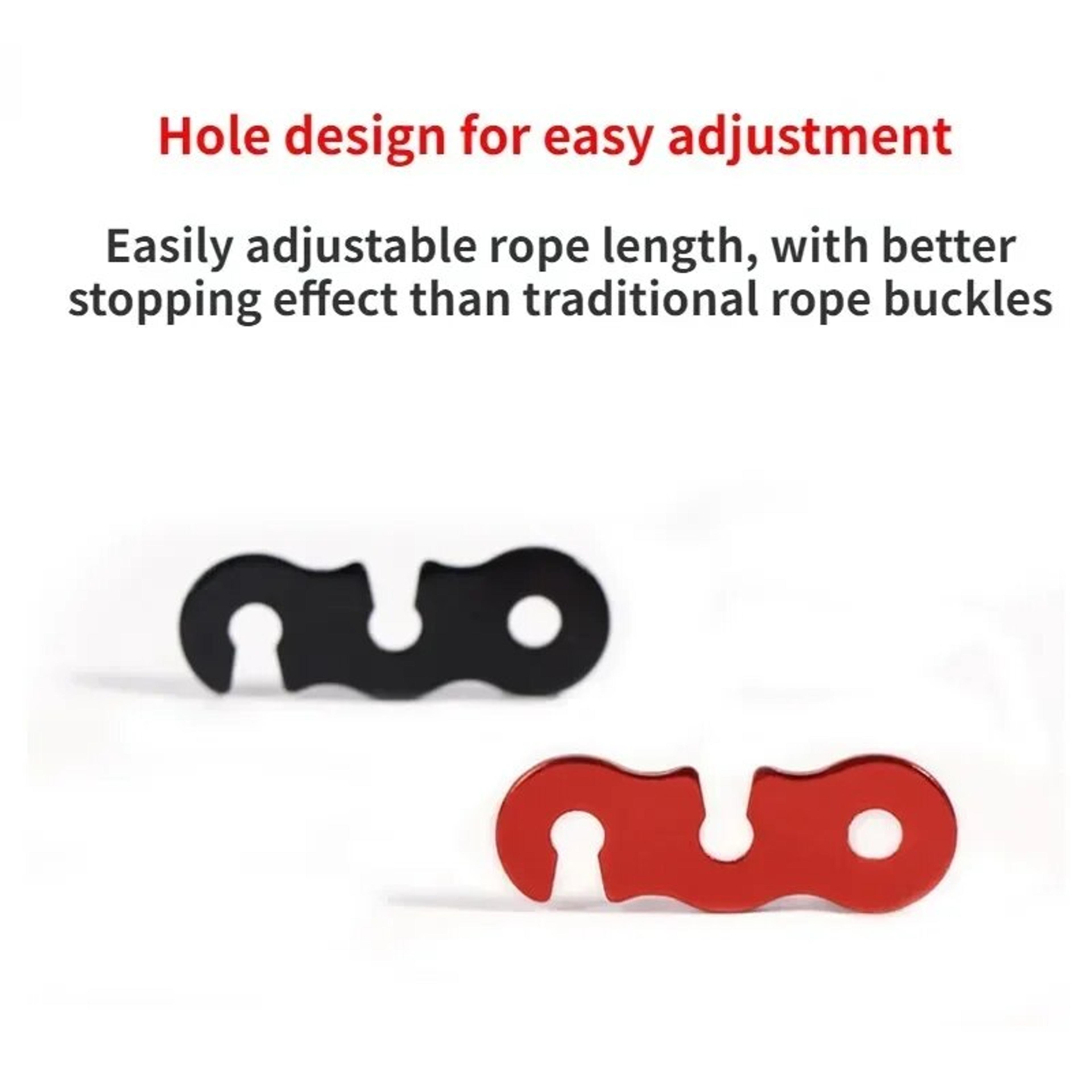 SecureHold Tent Rope Tensioners Adjustable Guyline Buckles 10 Pack 5